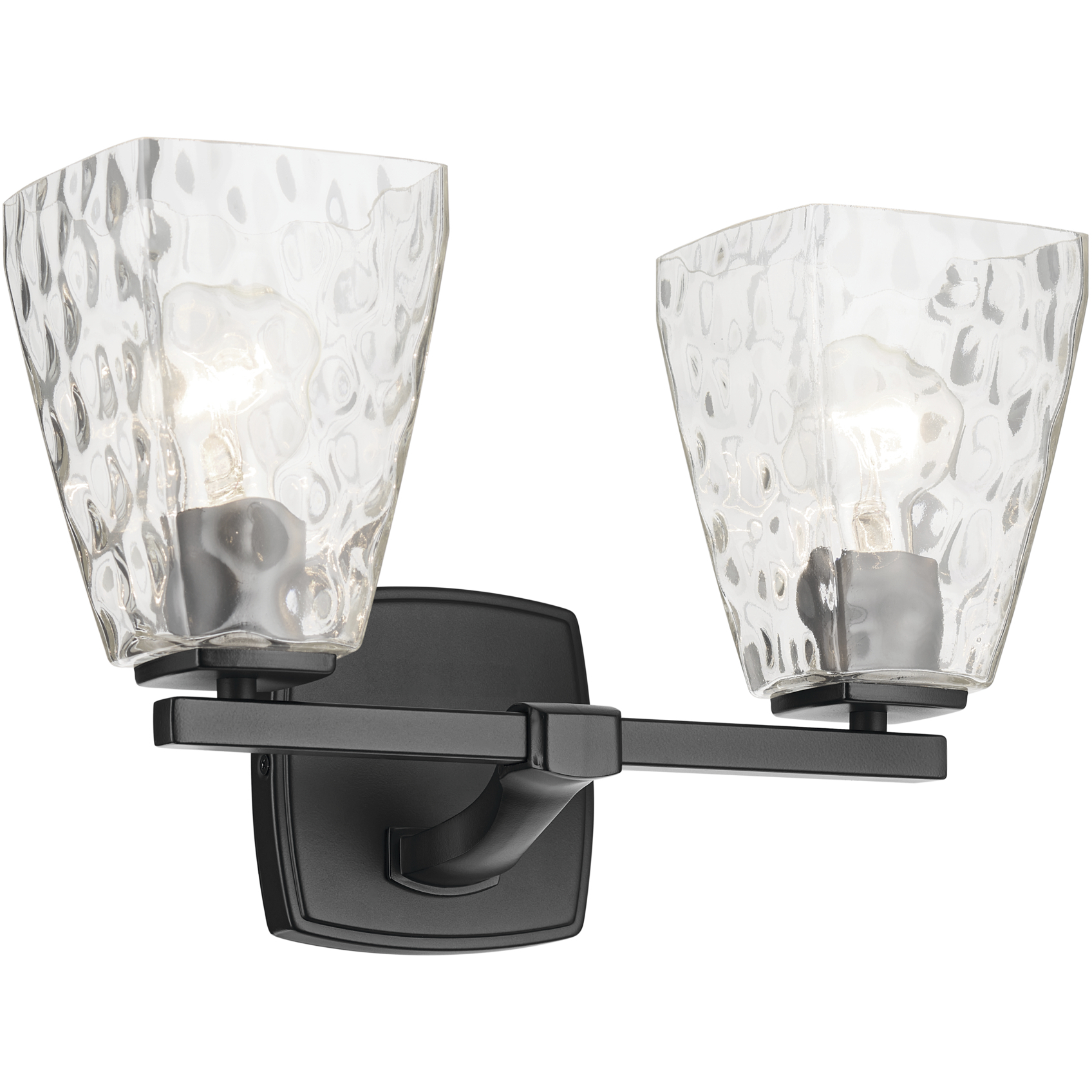 Marant 2 Light 14.25 inch Black Vanity Light Wall Light