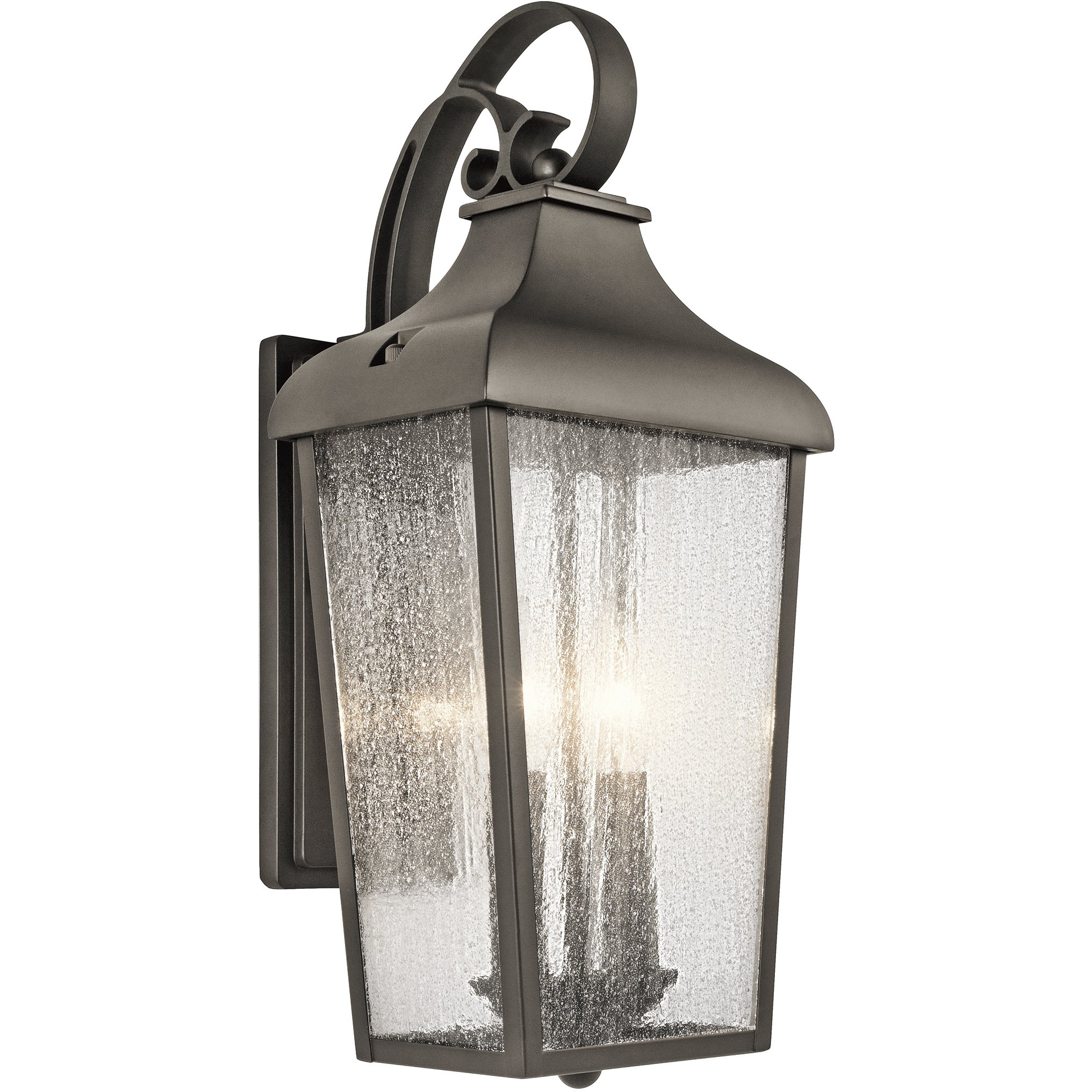 Forestdale 2 Light 19 inch Olde Bronze Outdoor Wall, Medium