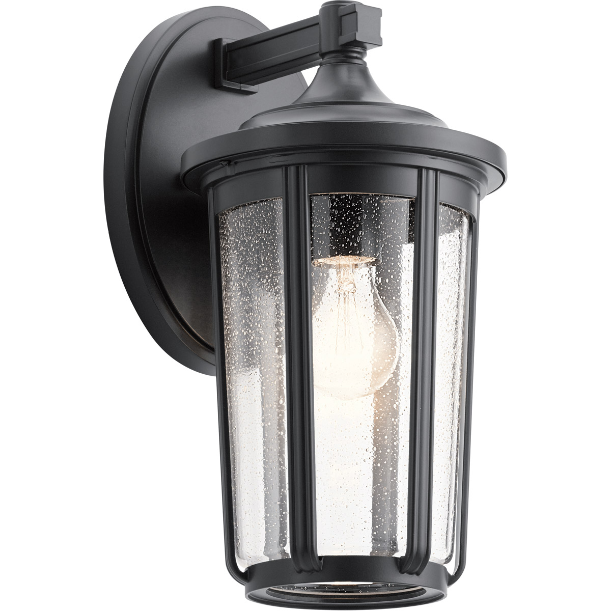 Fairfield 1 Light 15 inch Black Outdoor Wall, Medium