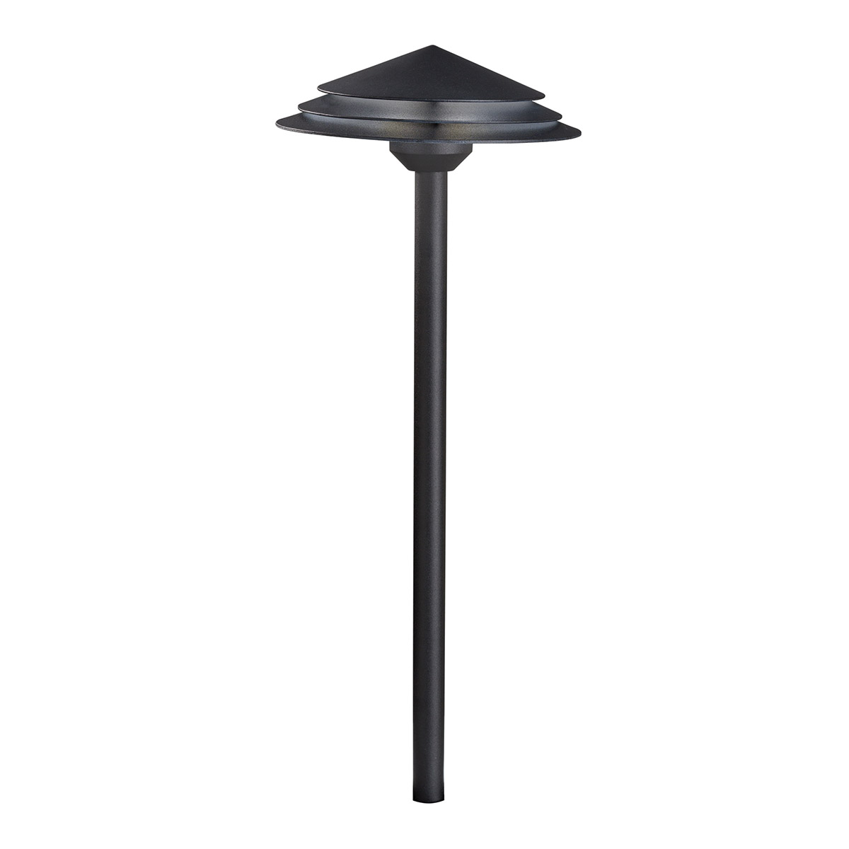 Kichler 15423BKT Eclipse 20 Inch Tall Landscape 12V Path-Spread In Textured Black - View #14