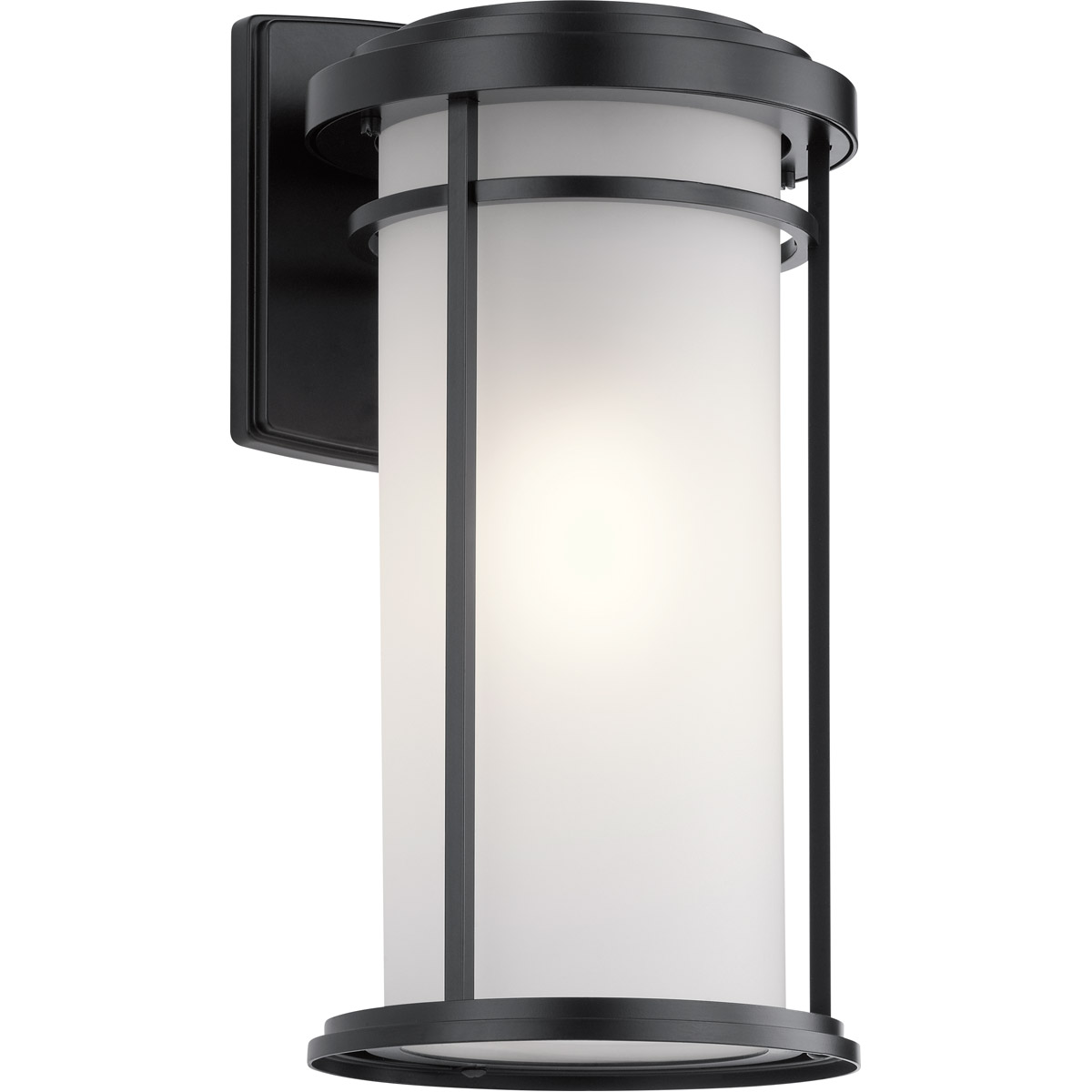 Toman 1 Light 20 inch Black Outdoor Wall in Incandescent, X-Large