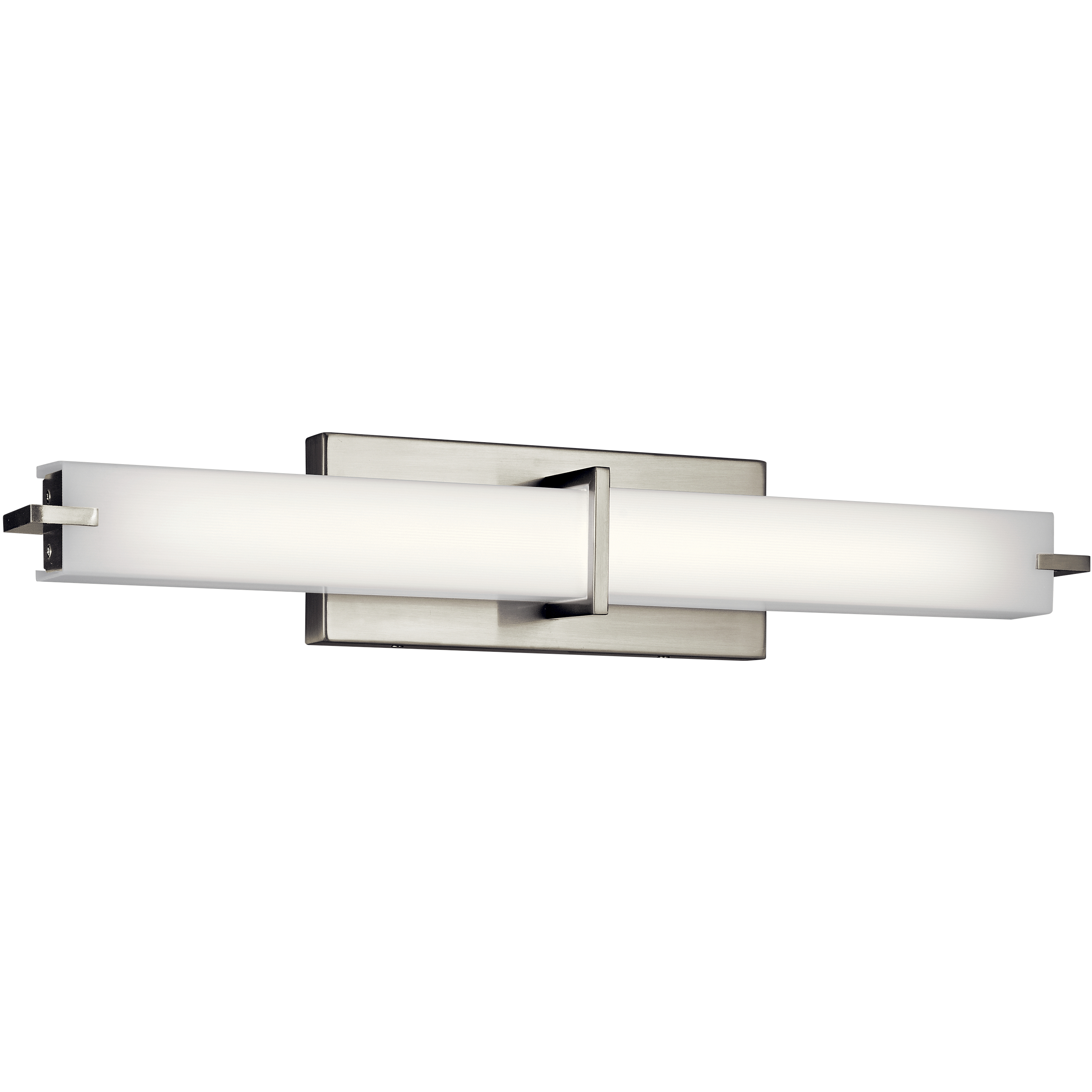 Independence LED 26 inch Brushed Nickel Linear Bath Medium Wall Light, Medium