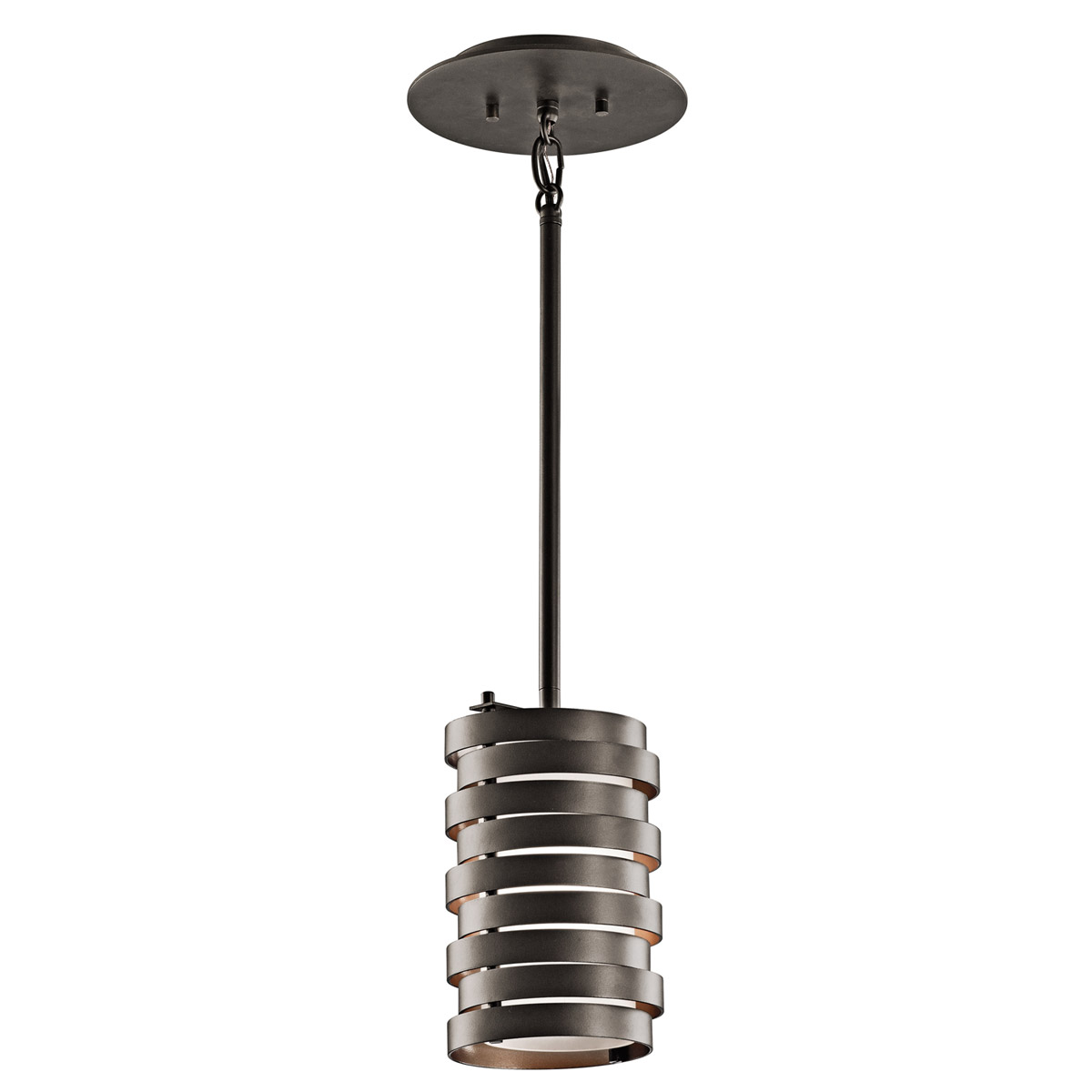 Roswell 1 Light 5.25 inch Olde Bronze Mini Pendant Ceiling Light