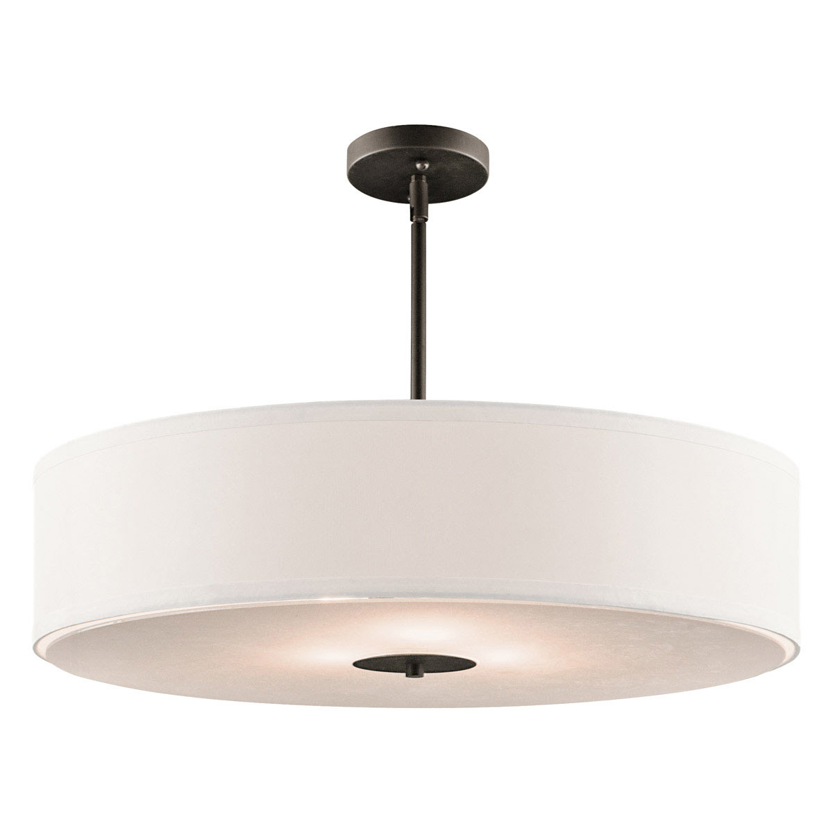 Independence 3 Light 24 inch Olde Bronze Pendant/Semi Flush Ceiling Light