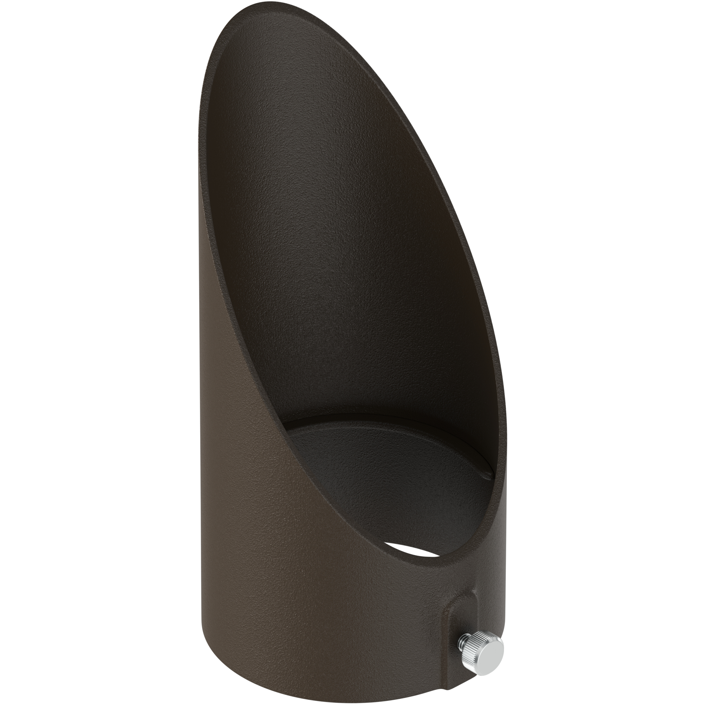 Varia Textured Architectural Bronze Long Cowl, Adjustable