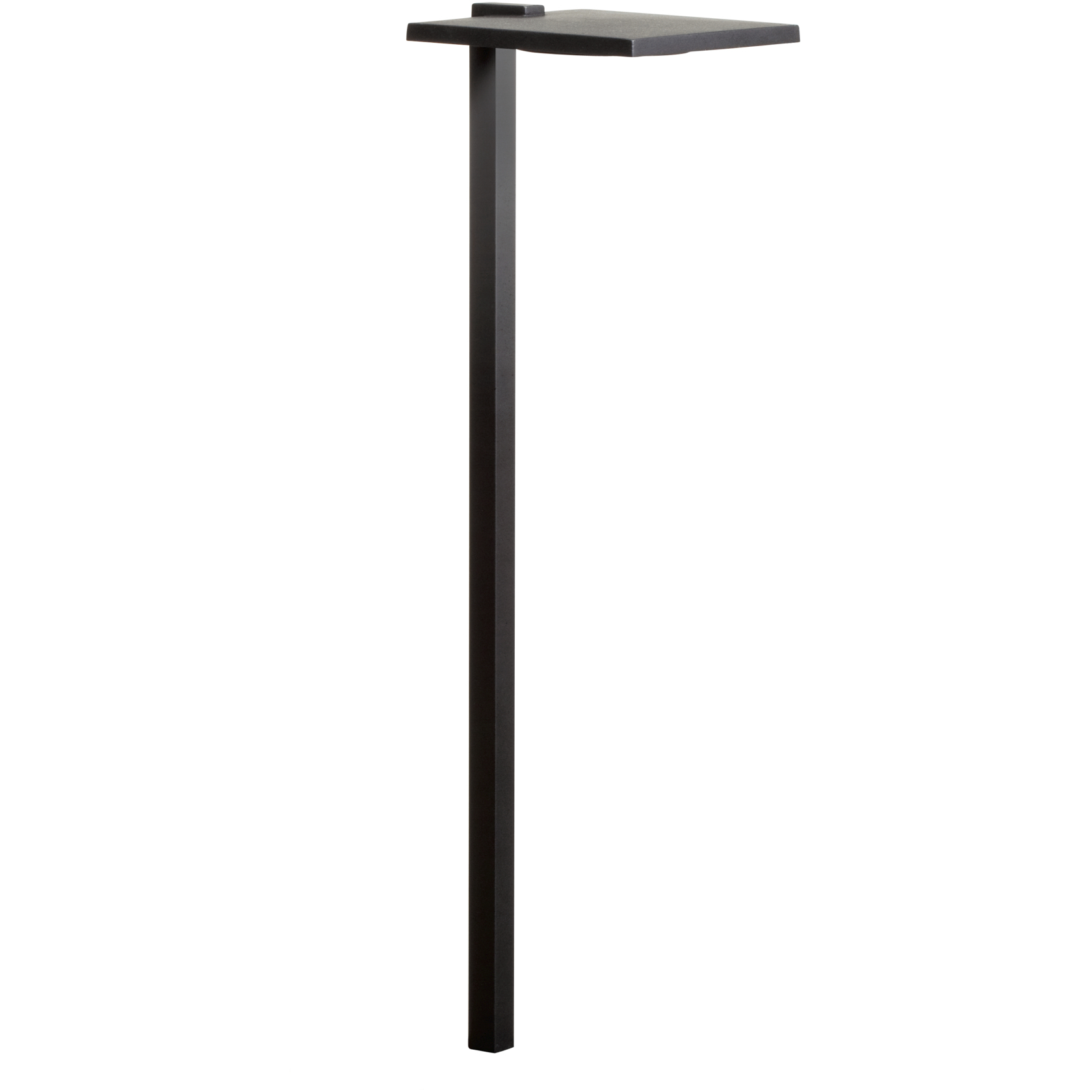 Independence 12 2.00 watt Textured Black Landscape 12V LED Path/Spread in 2700K