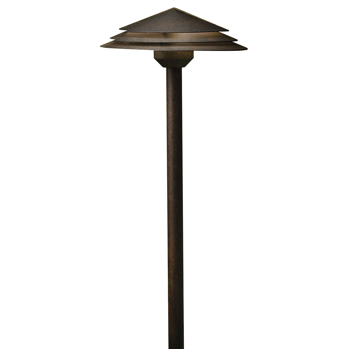 Independence 12 2.00 watt Aged Bronze Landscape 12V LED Path/Spread in 2700K