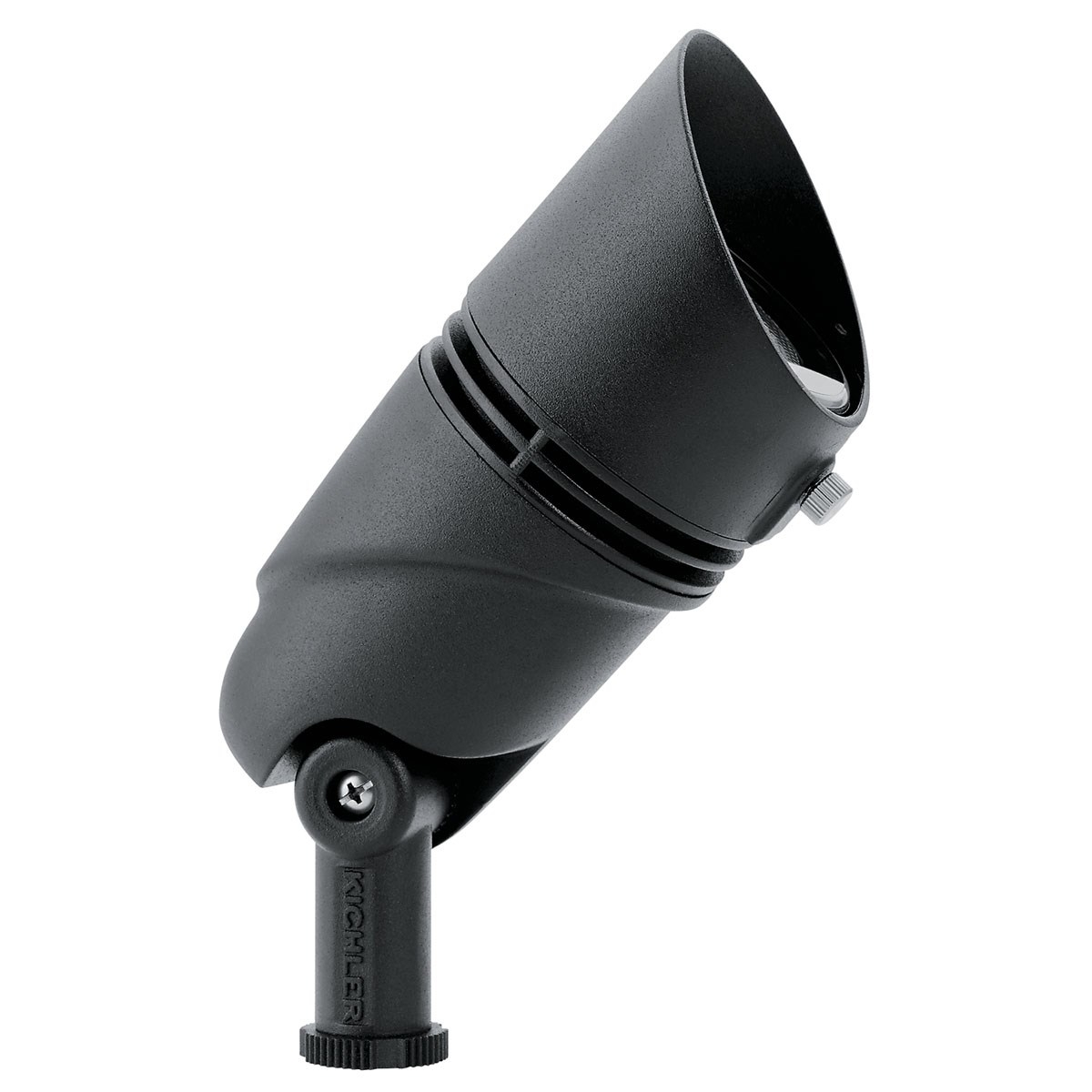 VLO LED Accent 12 Textured Black Landscape 12V LED Accent