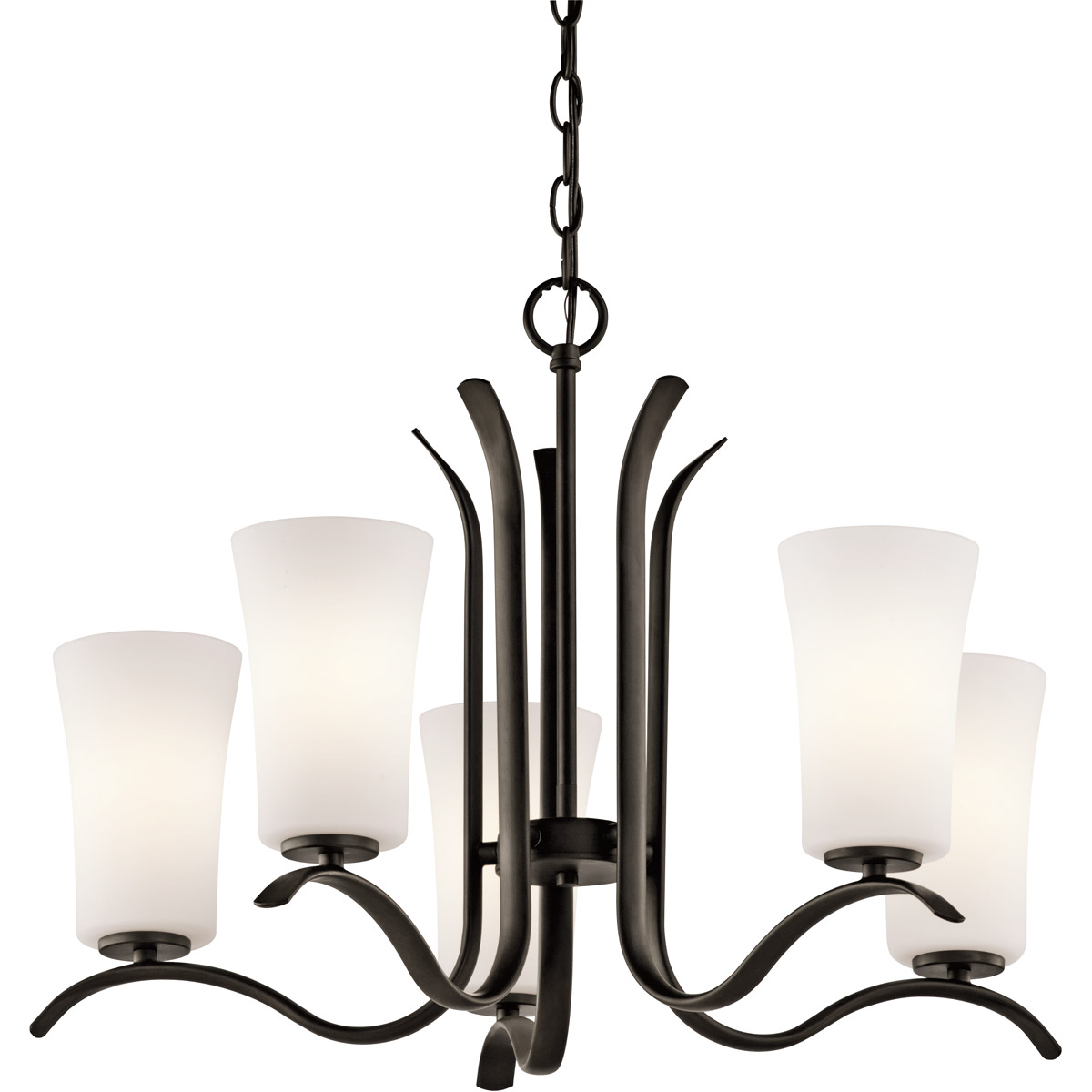 Armida LED 25.25 inch Olde Bronze Chandelier 1 Tier Medium Ceiling Light, Medium