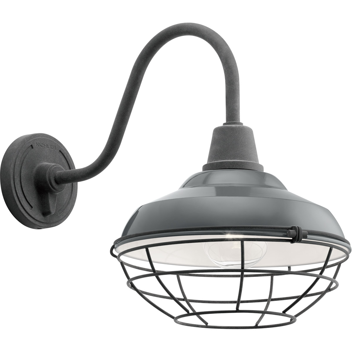 Pier 1 Light 16 inch Gloss Grey Outdoor Wall, X-Large