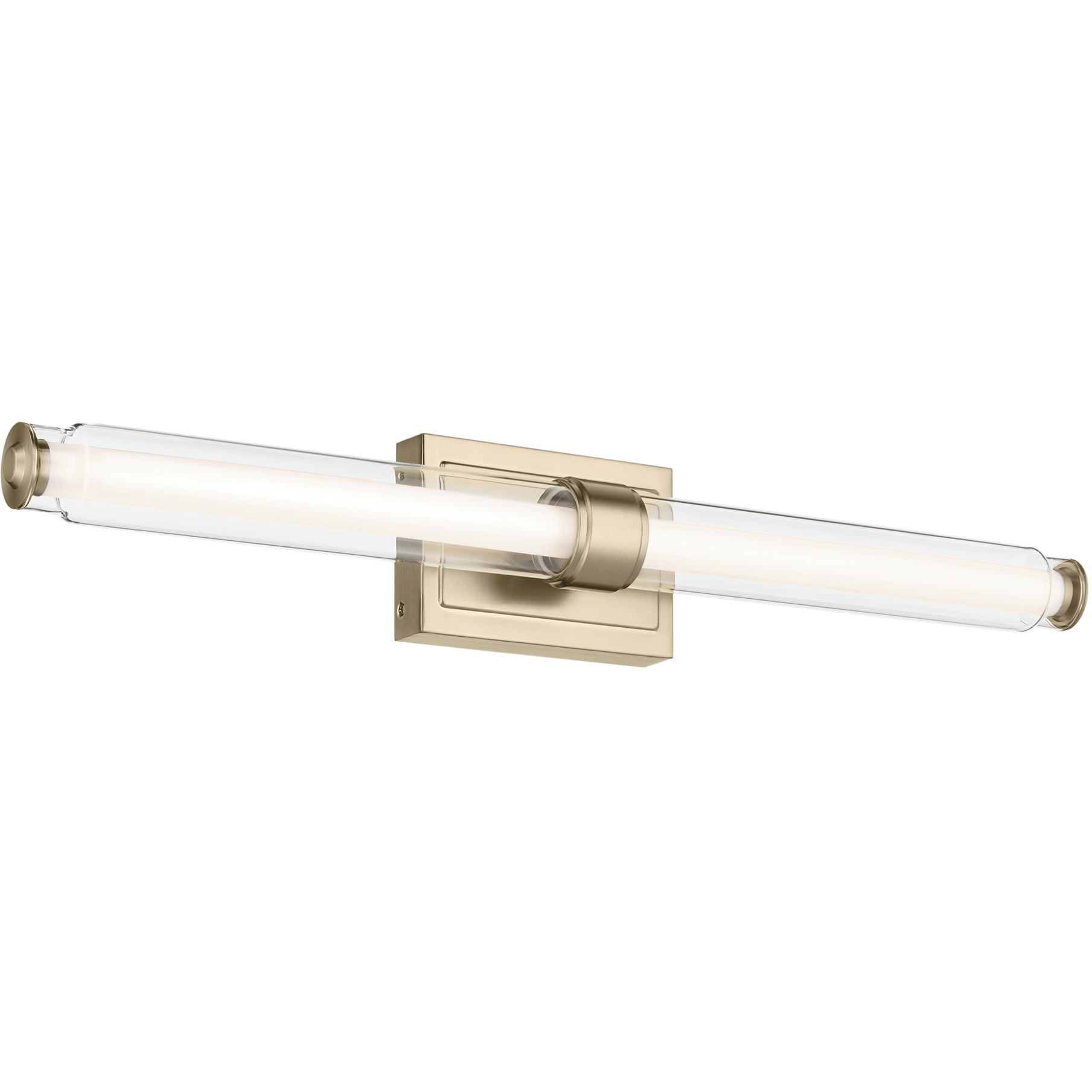 Laurene LED 31 inch Champagne Bronze Linear Bath Bar Wall Light, Large