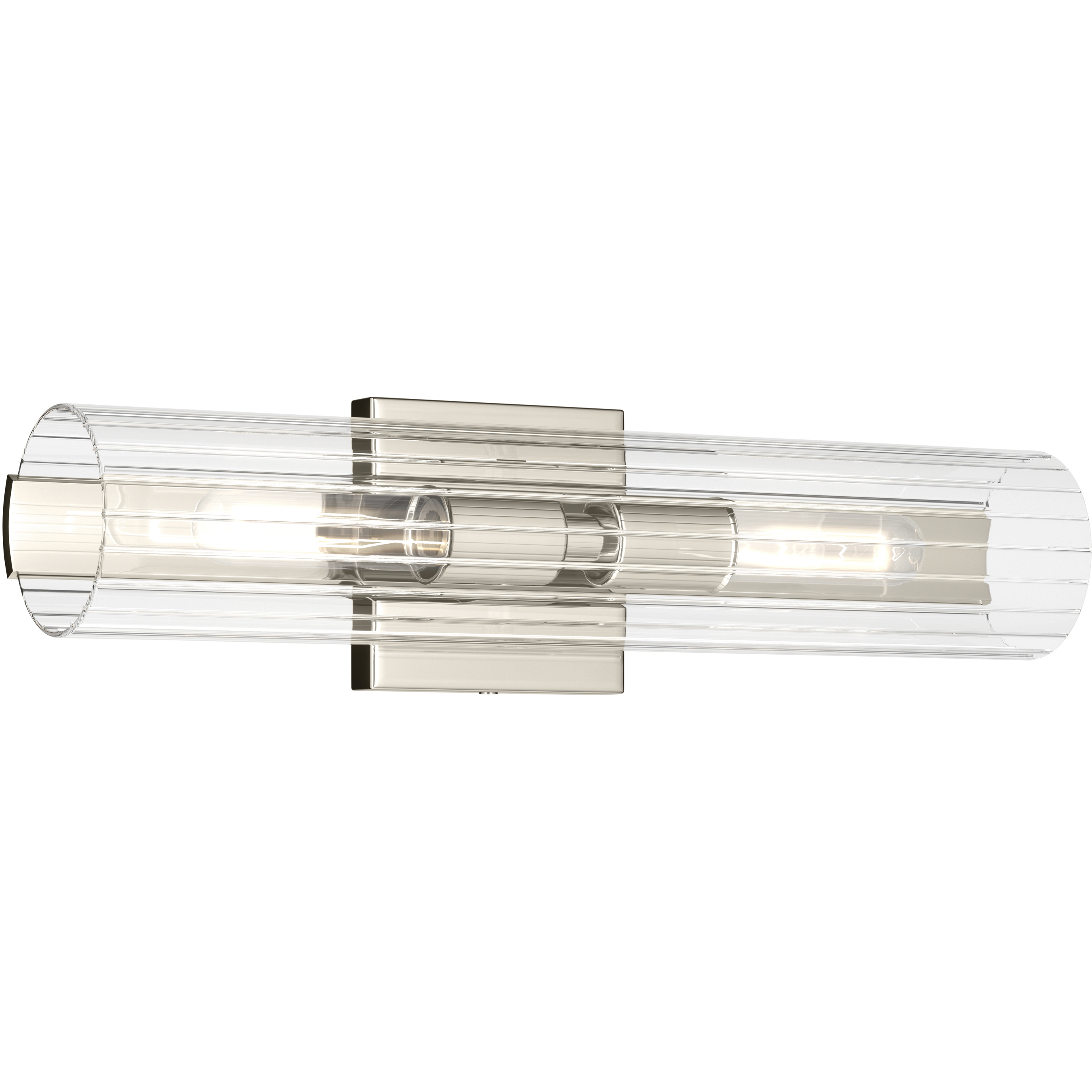 Jemsa 2 Light 18 inch Polished Nickel Wall Sconce Wall Light