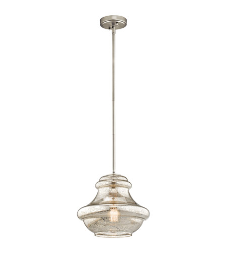 Mercury glass ceiling light 2025