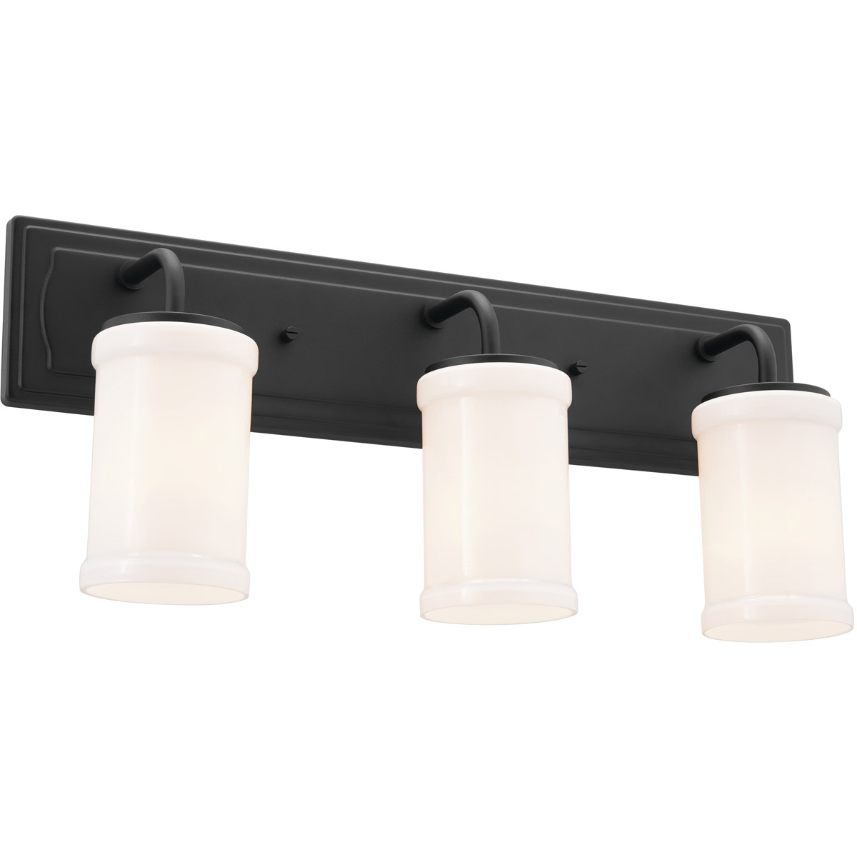Homestead Vetivene 3 Light 24 inch Textured Black Vanity Light Wall Light, Vetivene