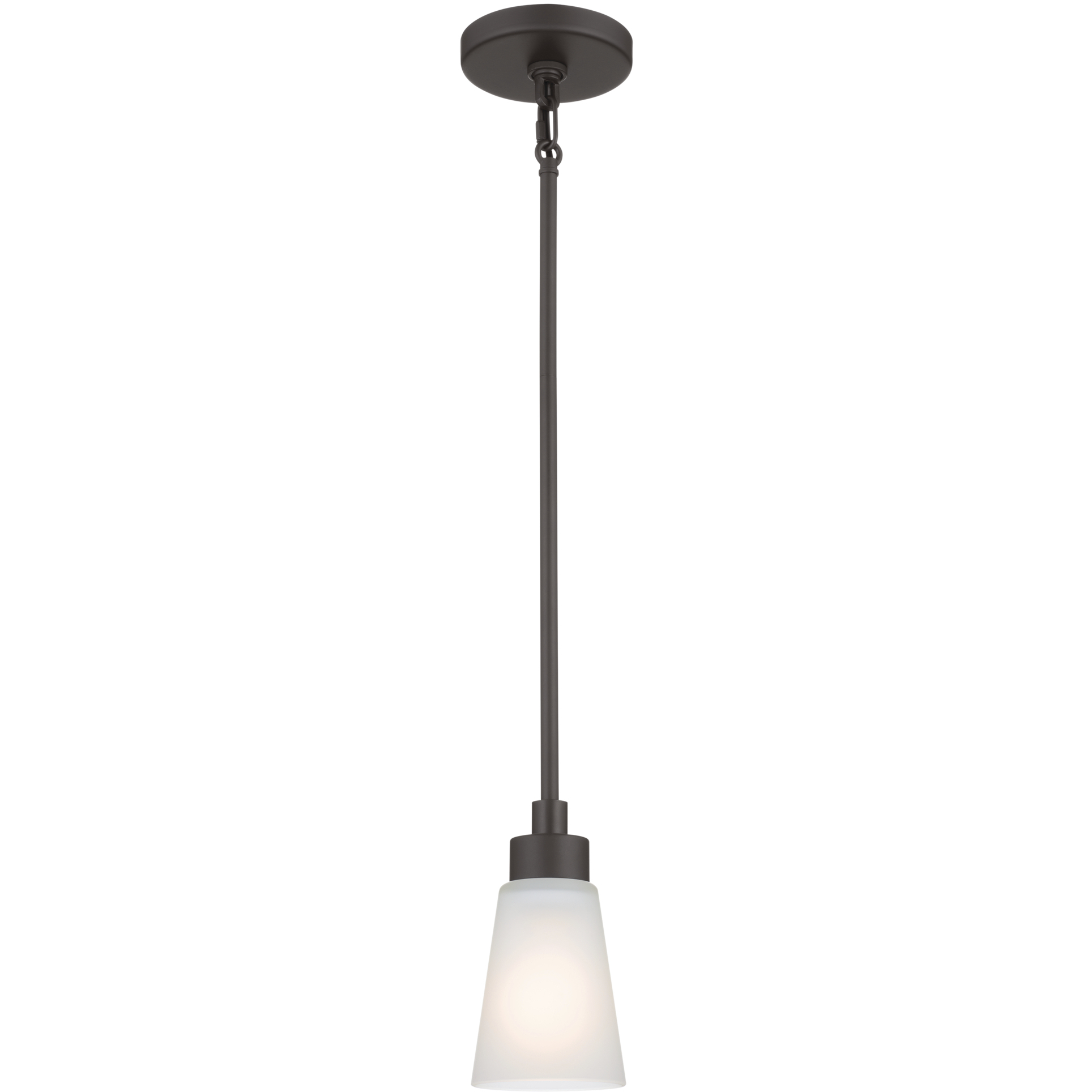 Erma 1 Light Olde Bronze Mini Pendant Ceiling Light