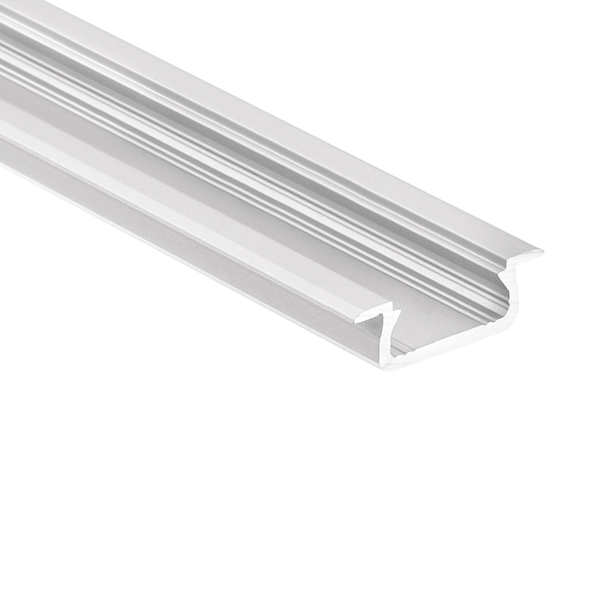Ils Te Series Silver 96 inch LED Tape Light Channel
