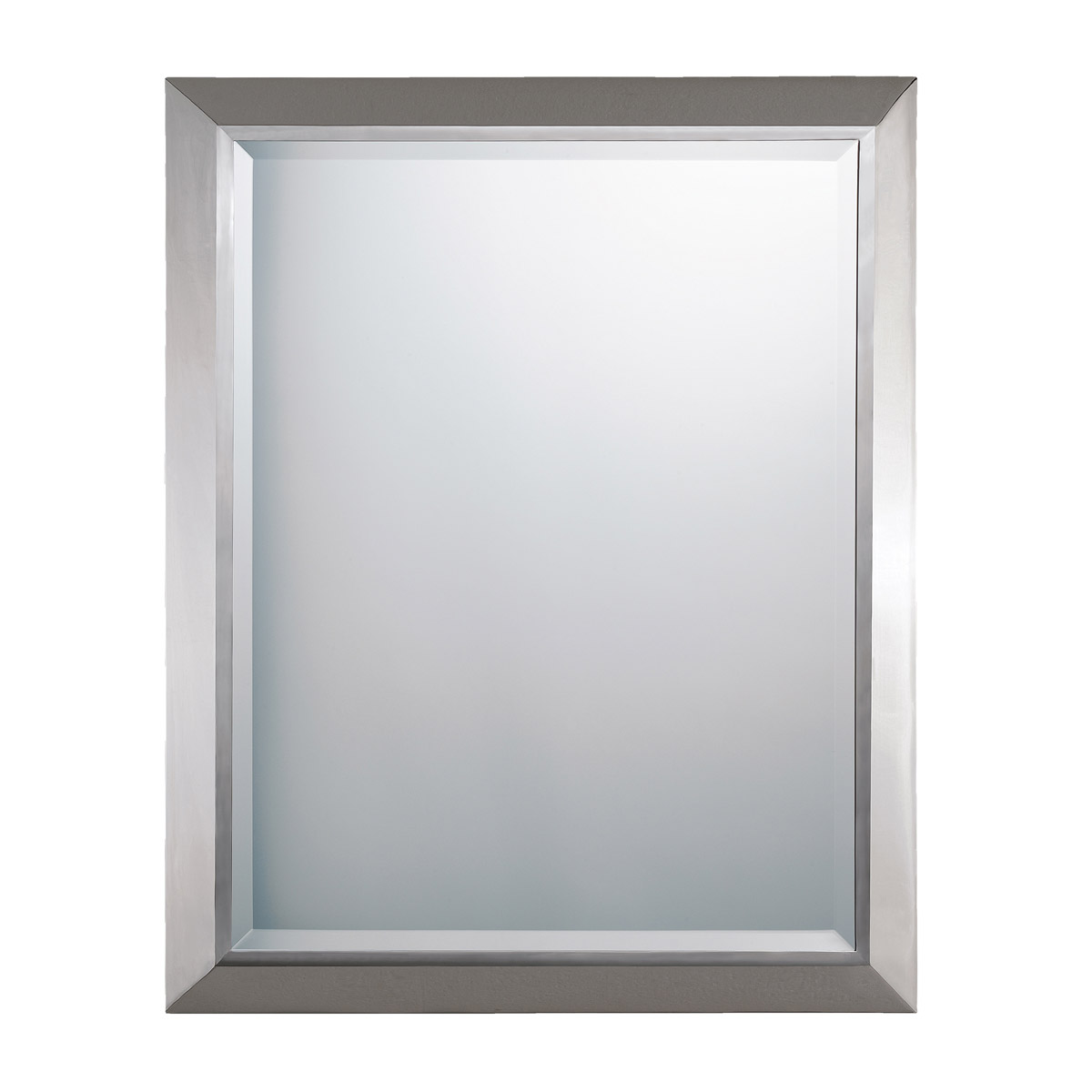 Independence 30 X 24 inch Chrome Wall Mirror