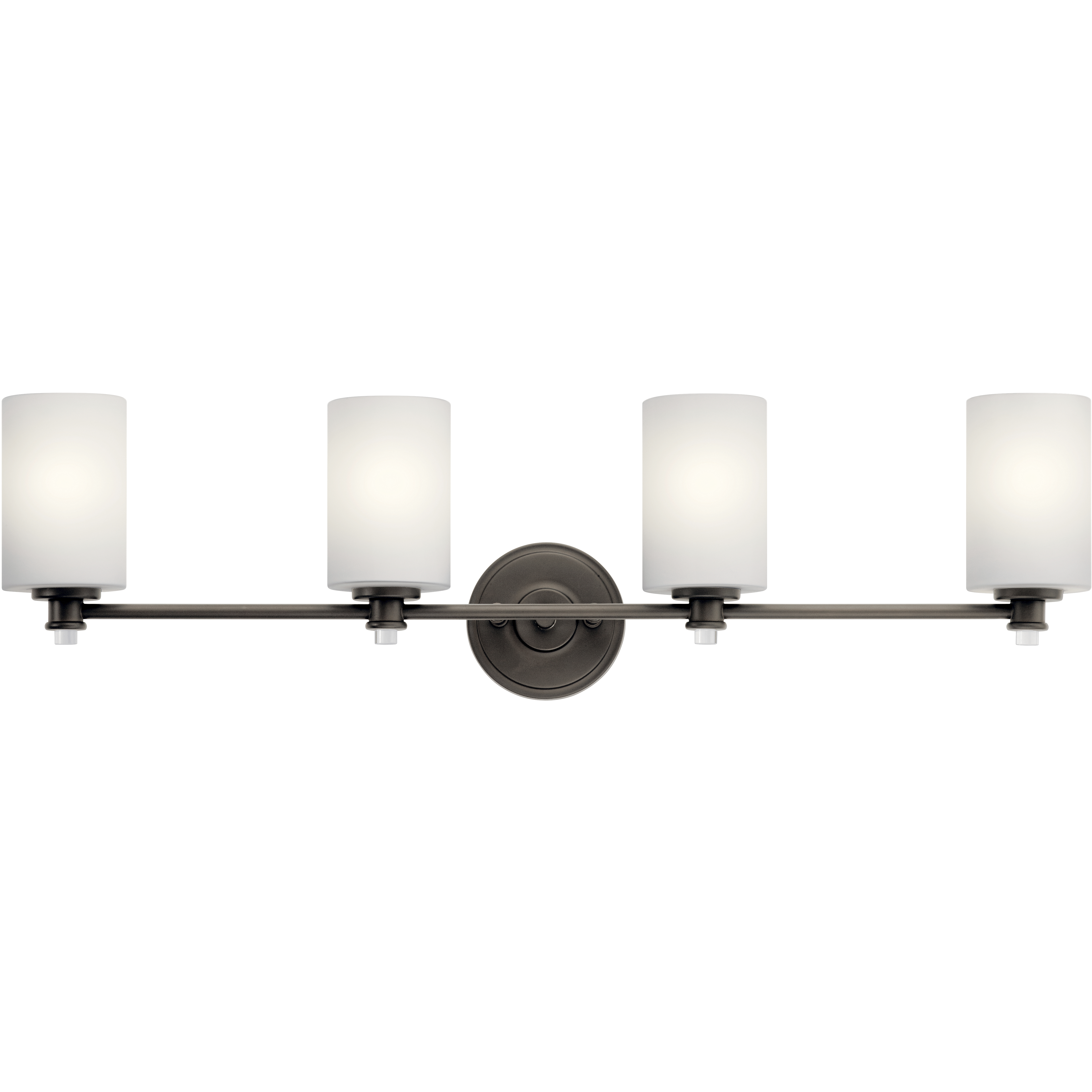 Joelson 4 Light 34 inch Olde Bronze Wall Mt Bath 4 Arm Wall Light in Incandescent