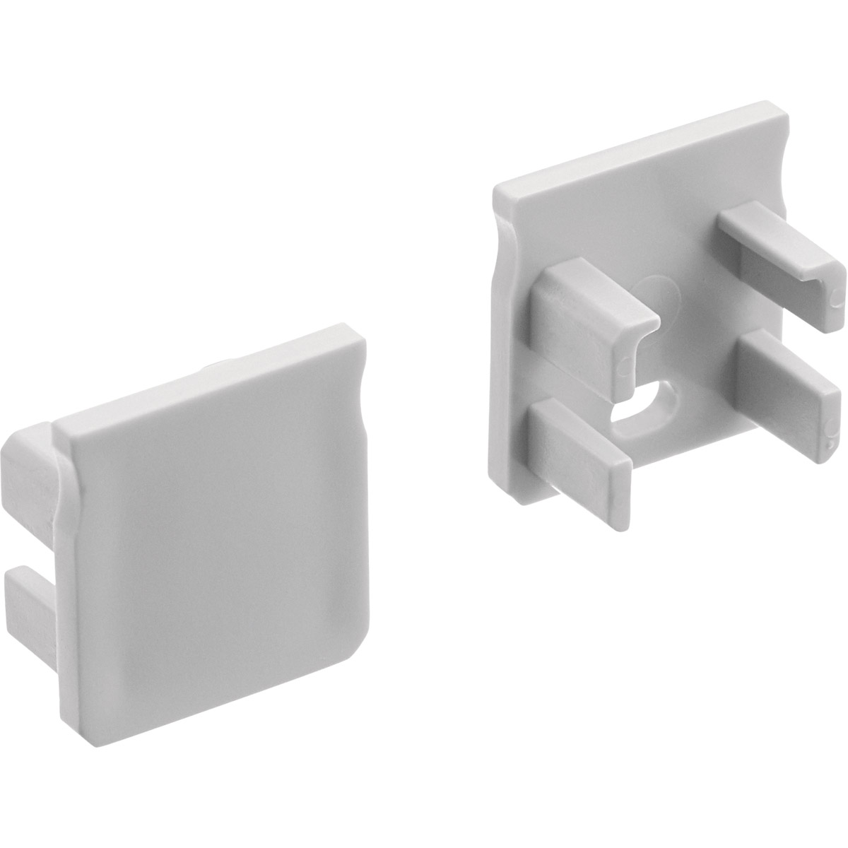 Ils Te Series Silver LED Tape Light Channel