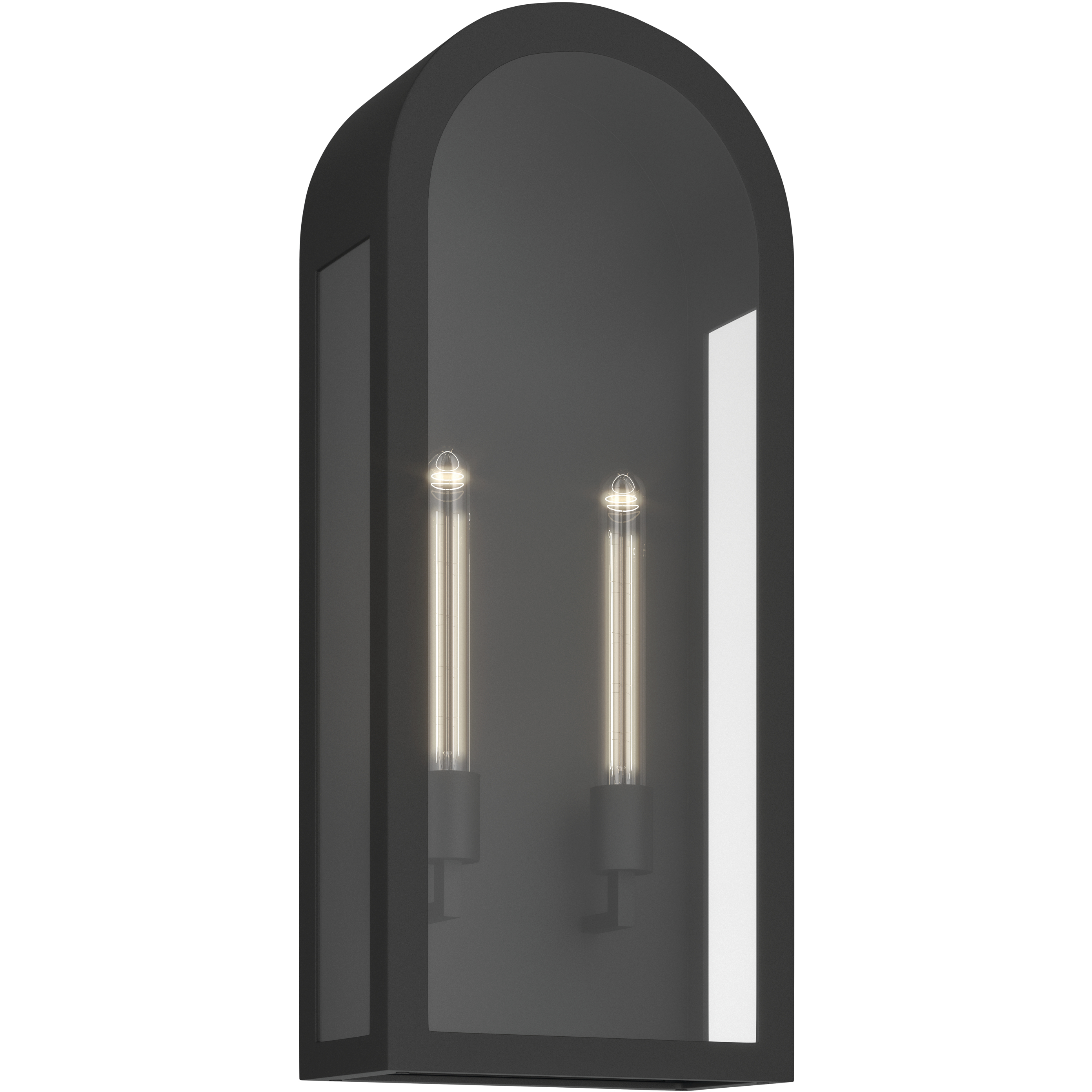 Marea 2 Light 25 inch Textured Black Outdoor Wall Light