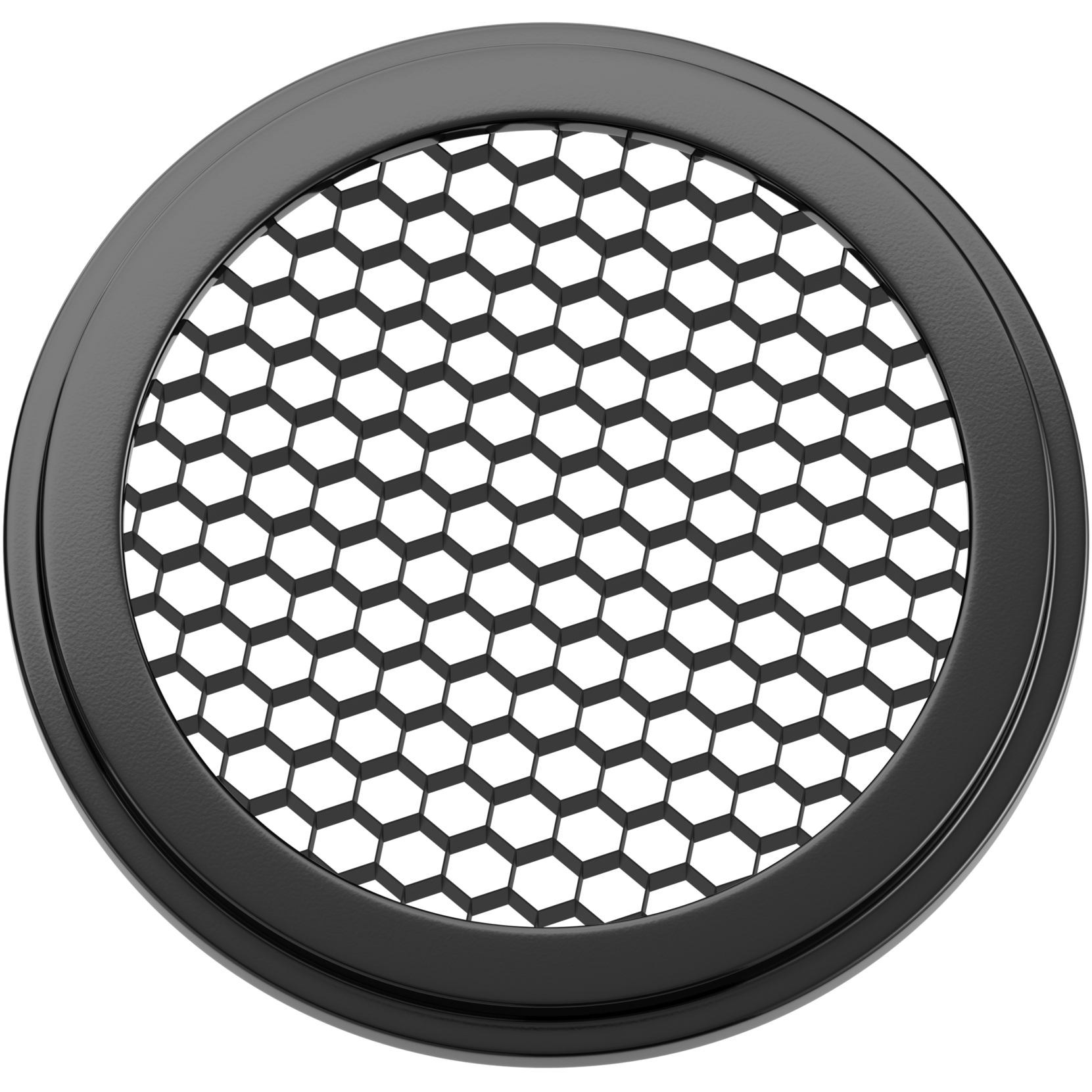 Integra Black Hex Louver