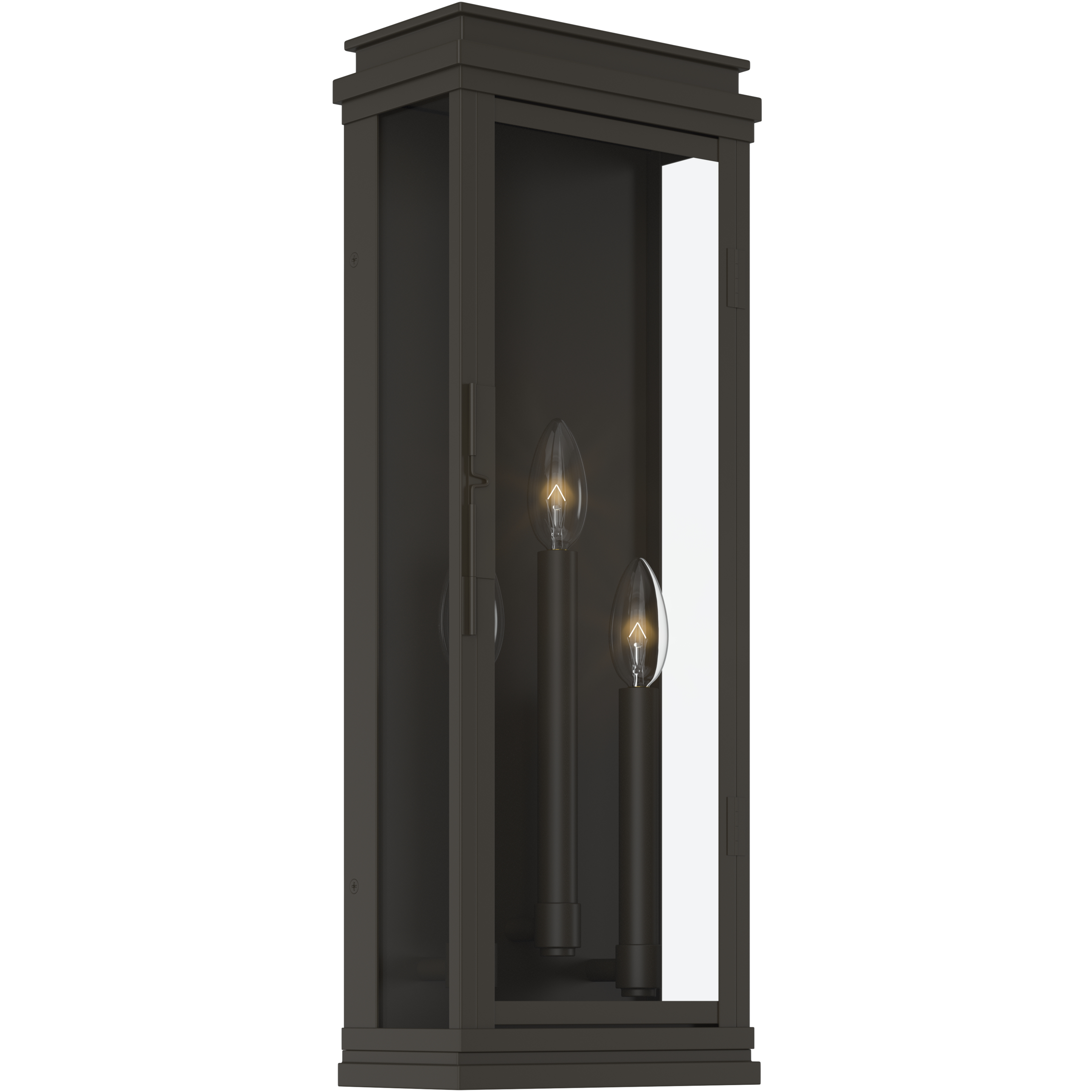 Lundon 3 Light 22 inch Olde Bronze Outdoor Wall Light