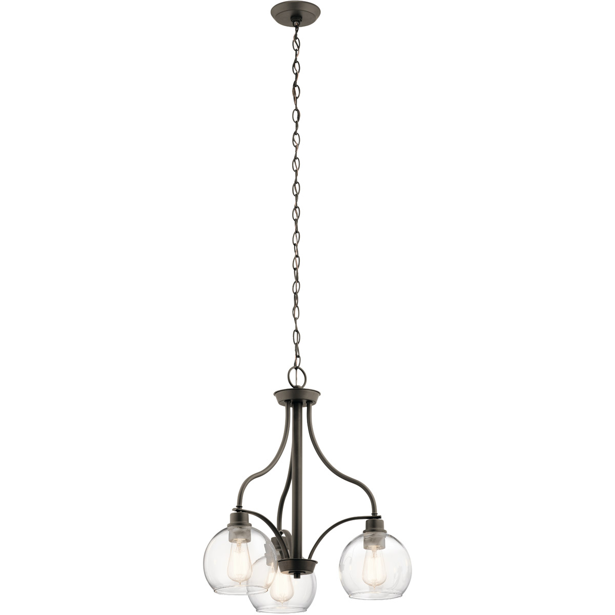 Kichler Harmony 3 Light Chandelier Olde Bronze 44063OZ