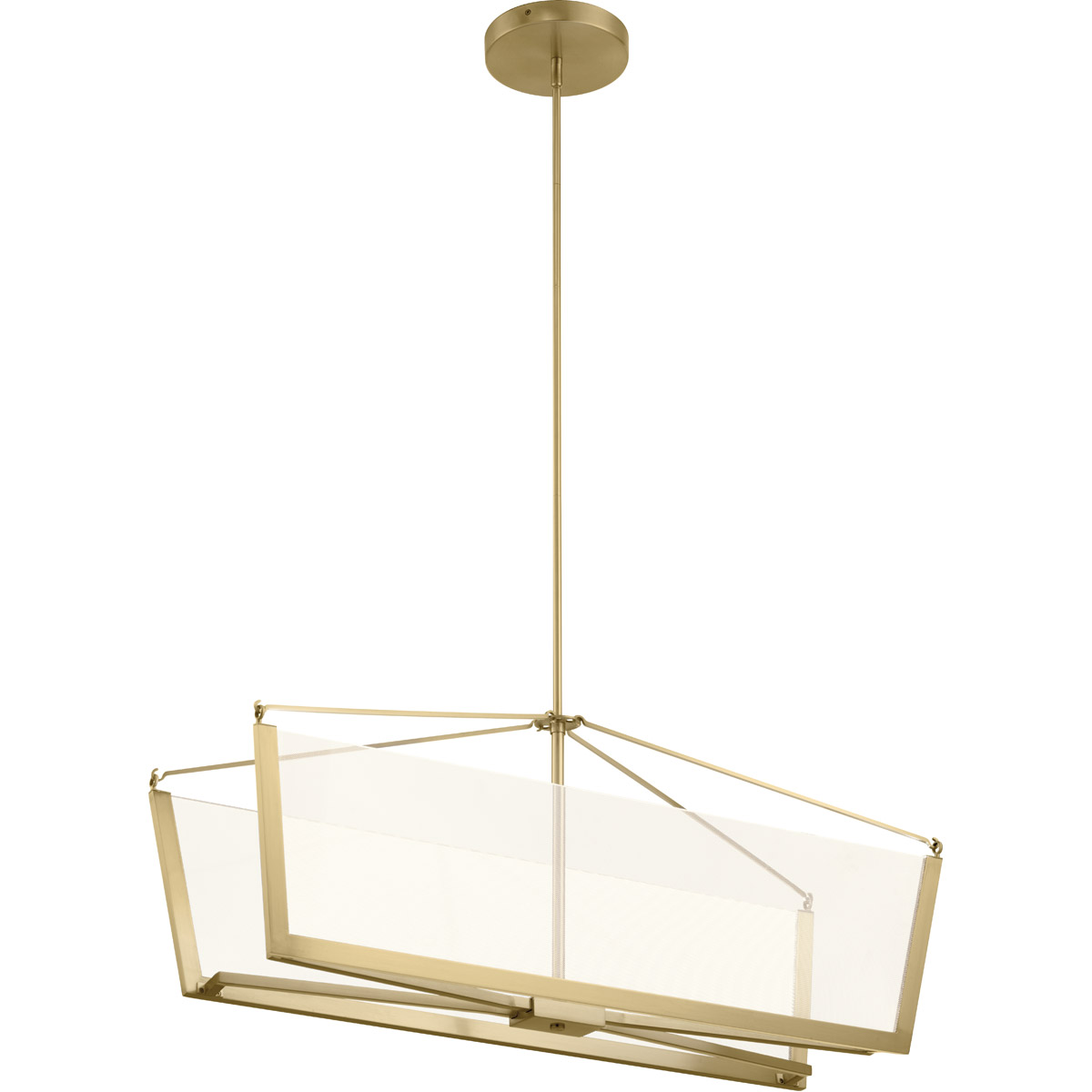 Champagne gold ceiling light on sale