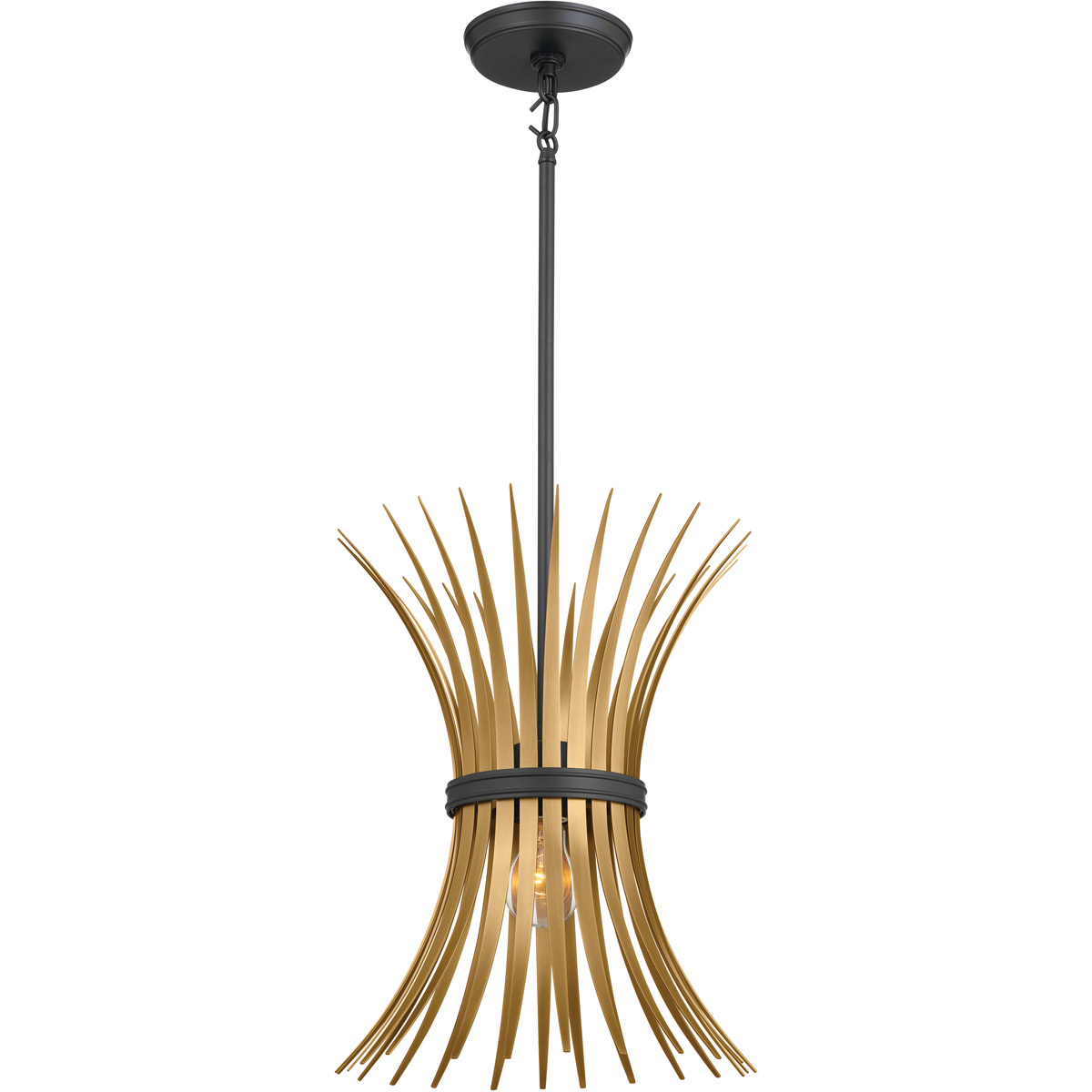 Homestead Baile 1 Light 12.75 inch Black Pendant Ceiling Light