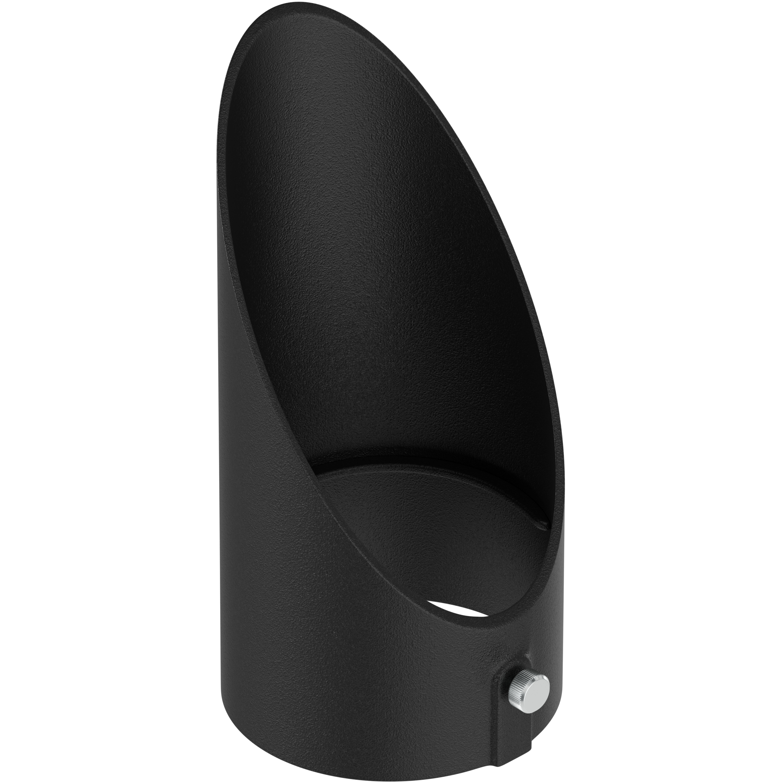 Varia Textured Black Long Cowl, Adjustable