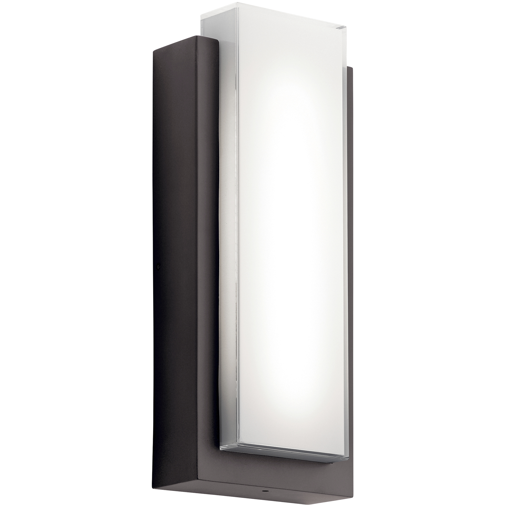 Dahlia LED 19 inch Architectural Bronze Outdoor Wall, Medium