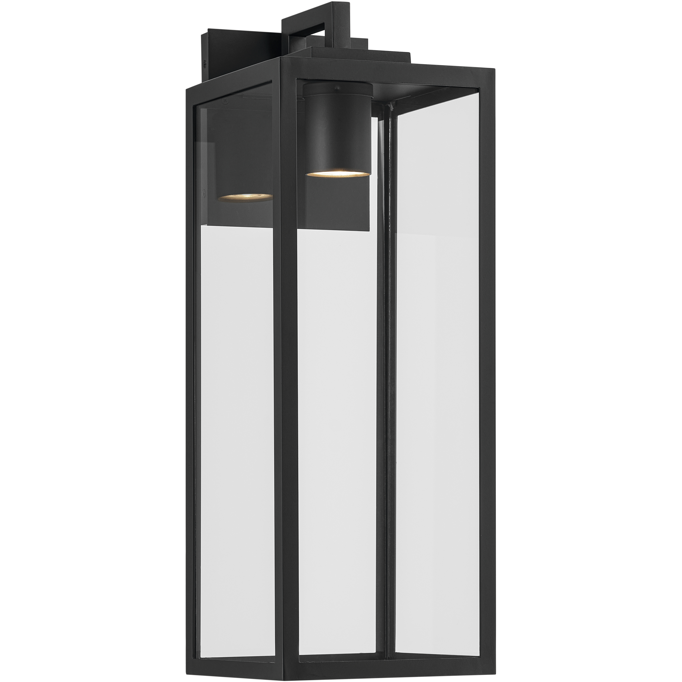 Branner 1 Light 24 inch Textured Black Outdoor Wall Light