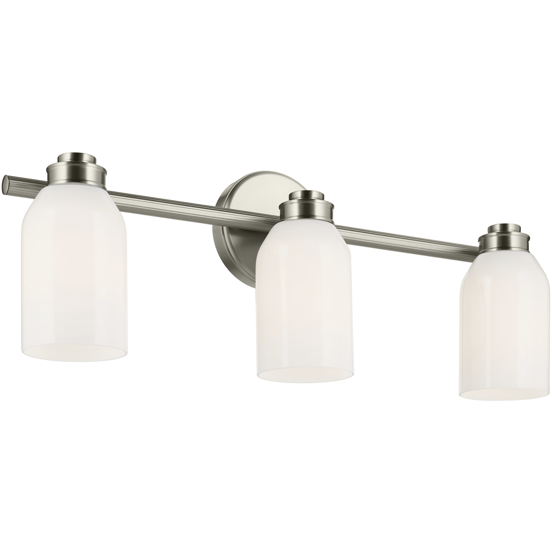 Shae 3 Light 24.25 inch Brushed Nickel Vanity Light Wall Light