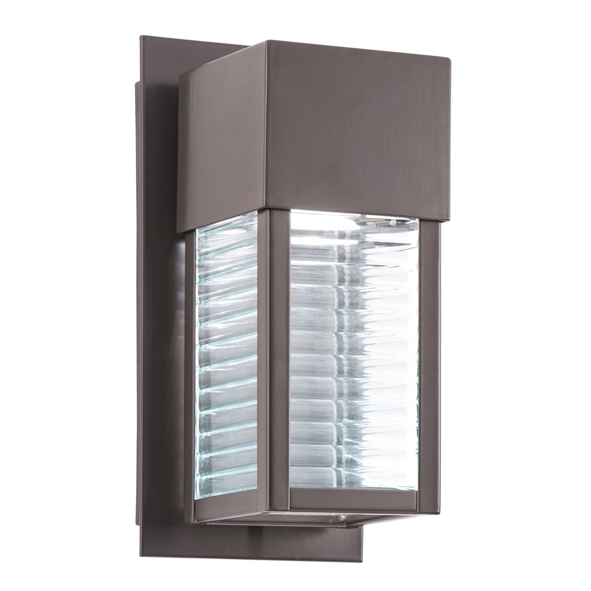 Sorel LED 11 inch Architectural Bronze Outdoor Wall, Small