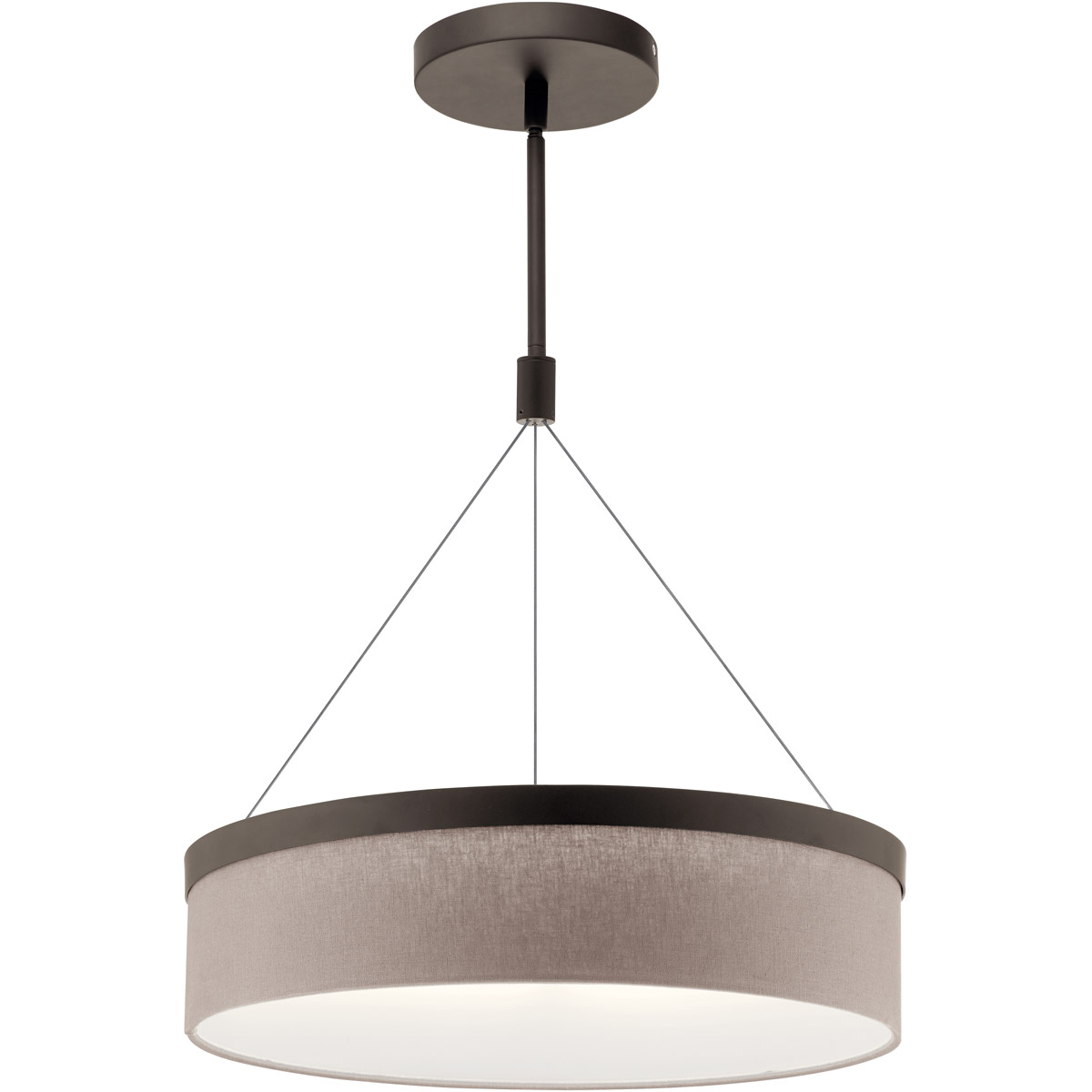Mercel LED 18.5 inch Olde Bronze Pendant Ceiling Light