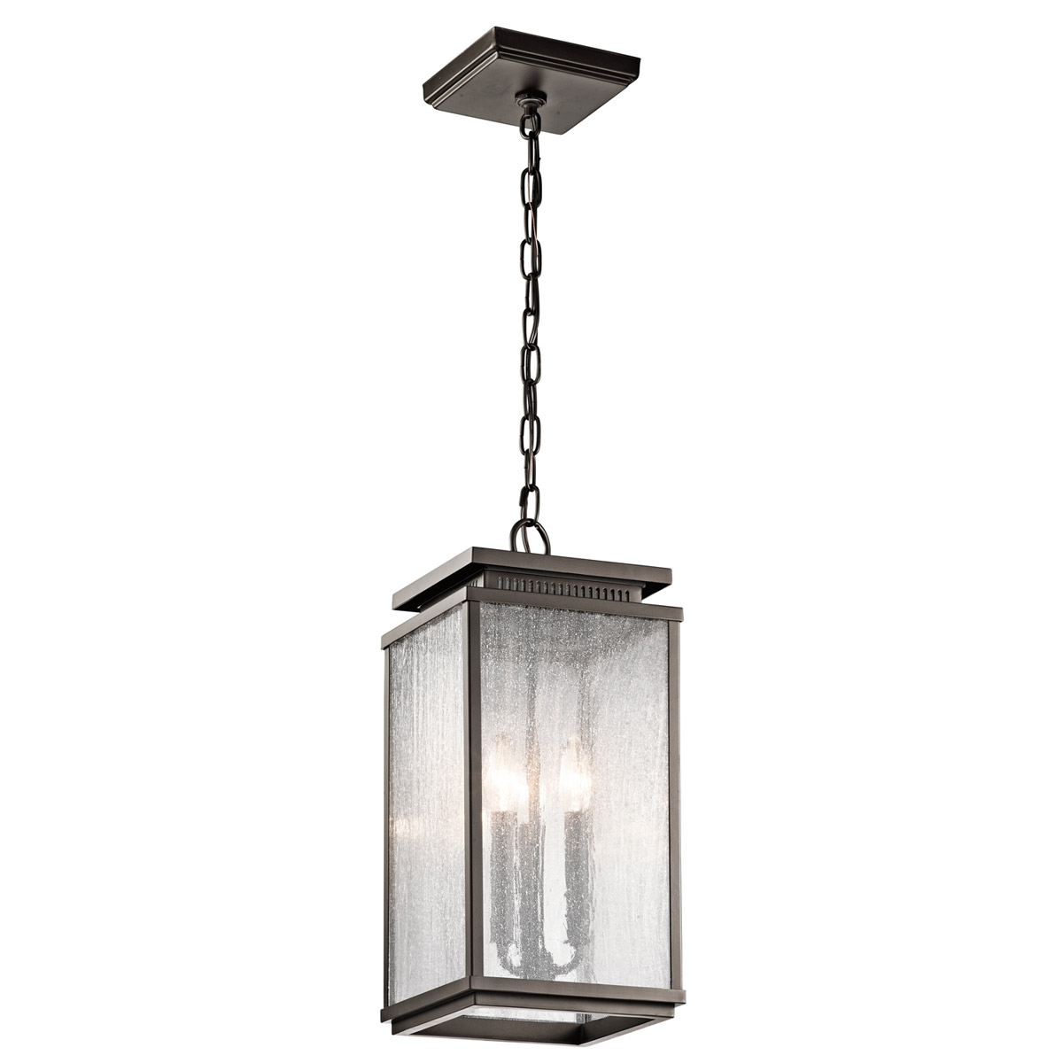Manningham 3 Light 8.5 inch Olde Bronze Outdoor Hanging Pendant