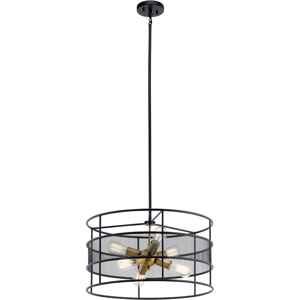 Black circle chandelier cheap