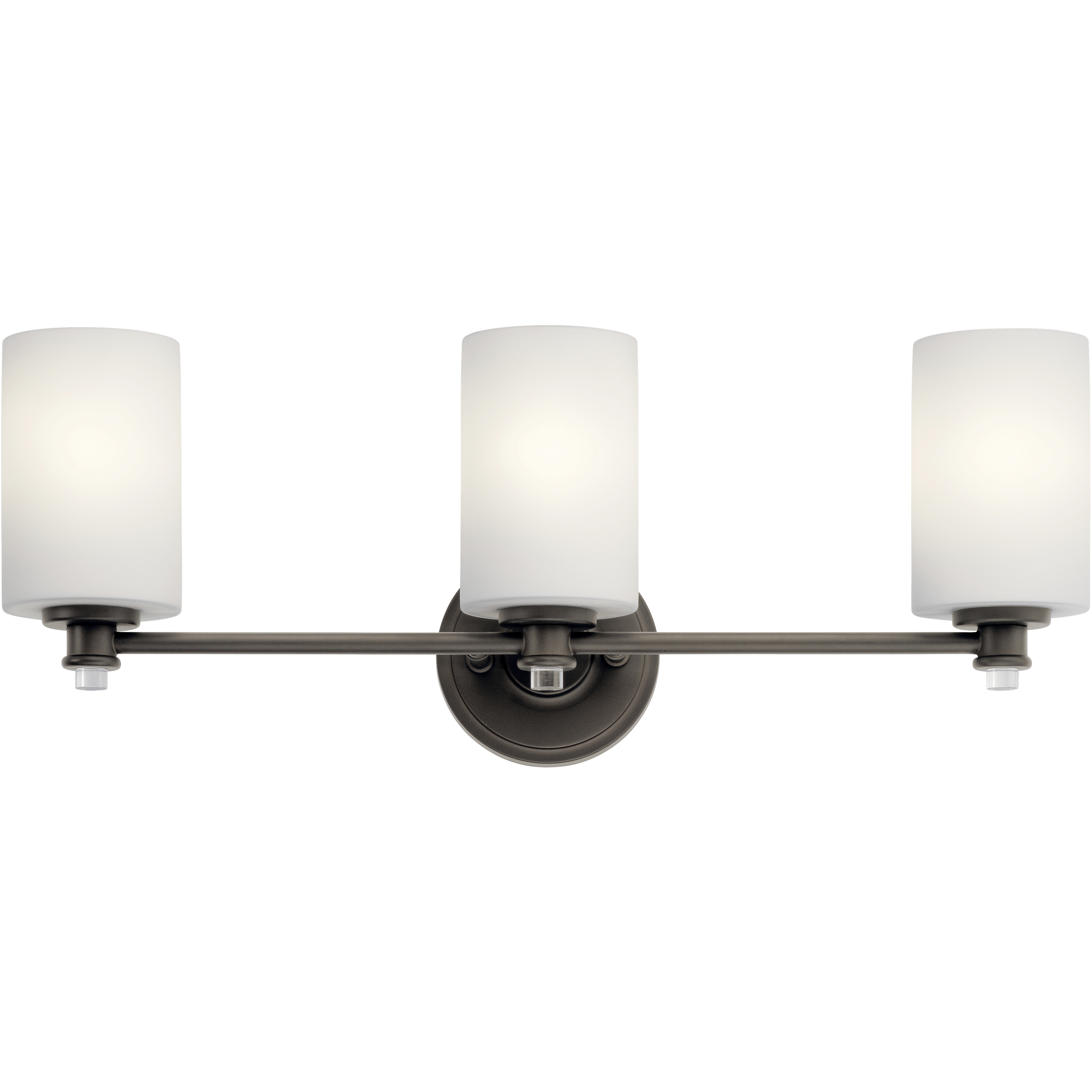 Joelson 3 Light 24 inch Olde Bronze Wall Mt Bath 3 Arm Wall Light in Incandescent