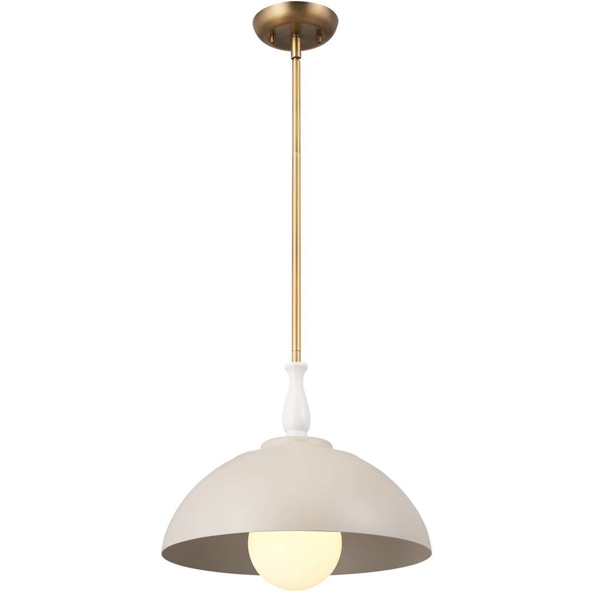 Homestead Fira 1 Light 14 inch Greige Pendant Ceiling Light