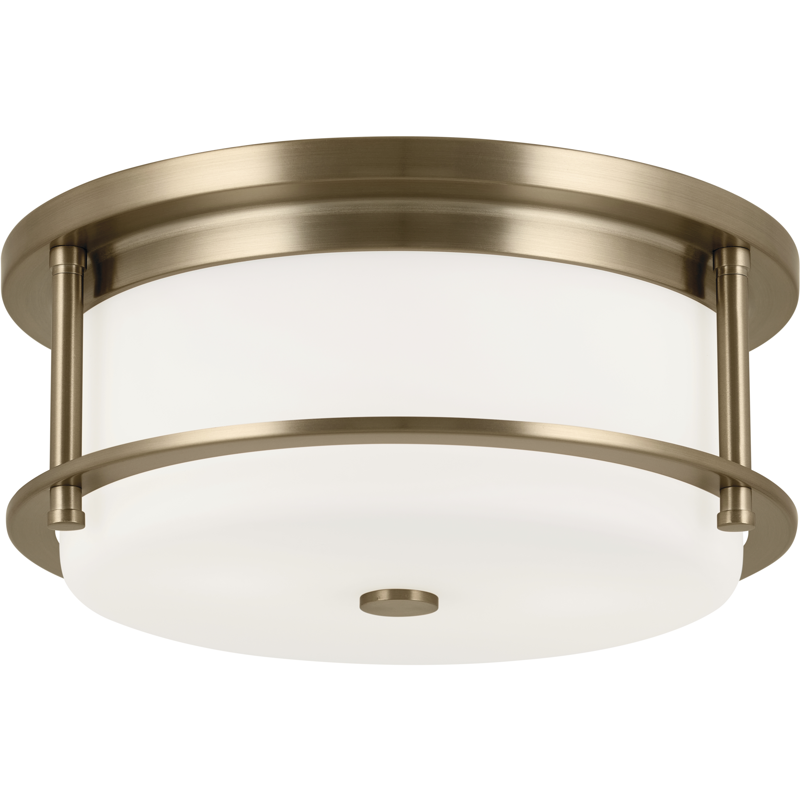 Brit LED 12 inch Champagne Bronze Flush Mount Ceiling Light