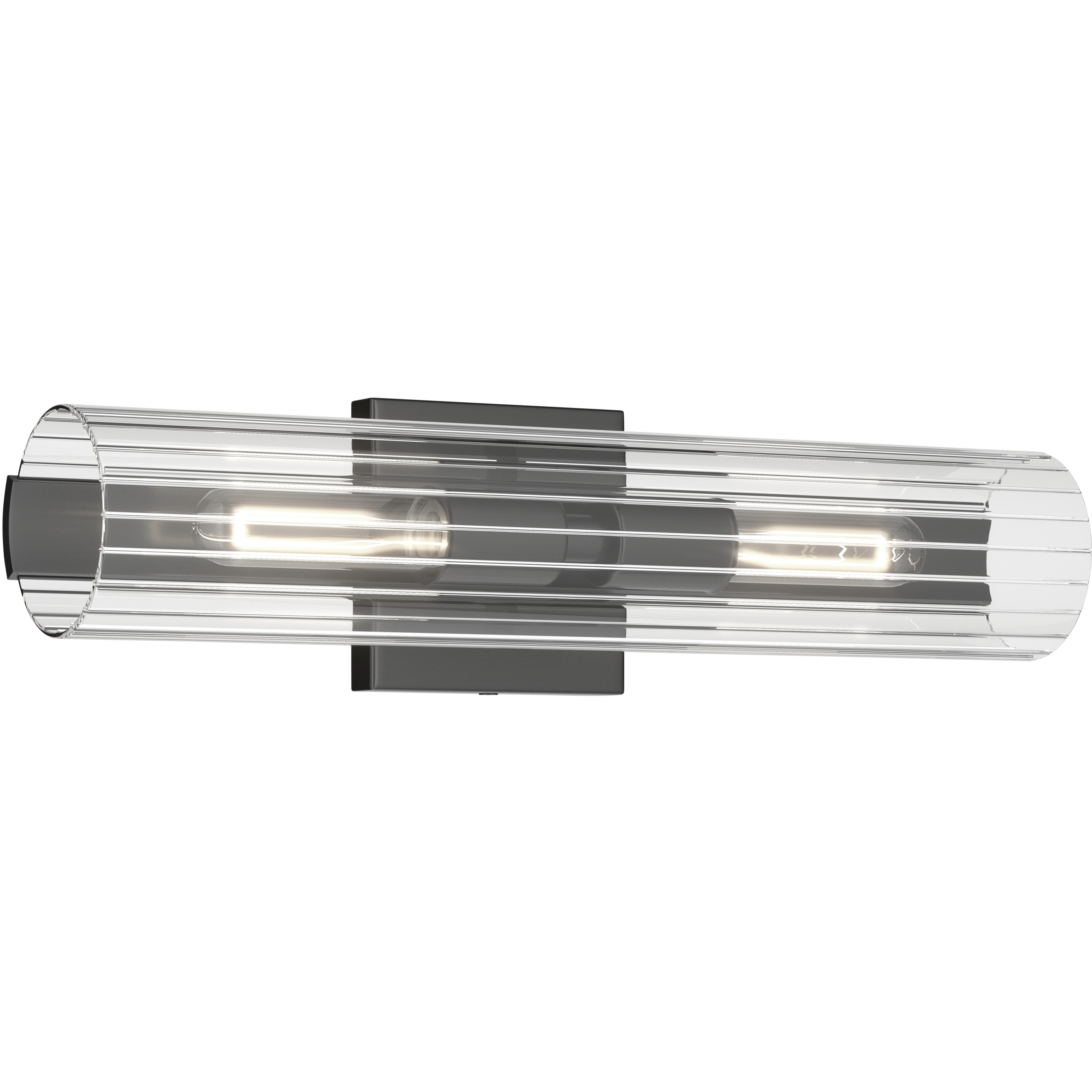 Jemsa 2 Light 18 inch Black Wall Sconce Wall Light
