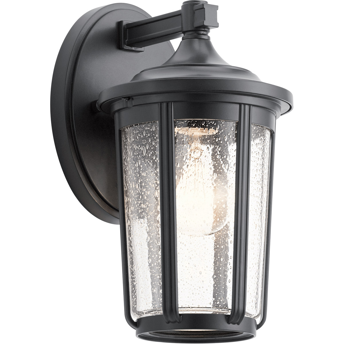 Fairfield 1 Light 11 inch Black Outdoor Wall, Small