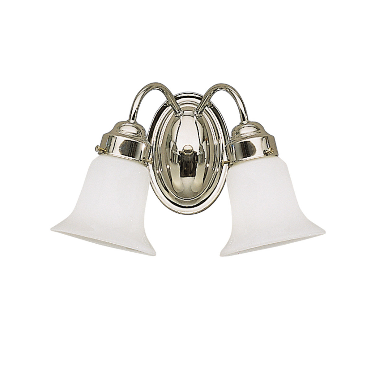 Independence 2 Light 14 inch Chrome Wall Mt Bath 2 Arm Wall Light