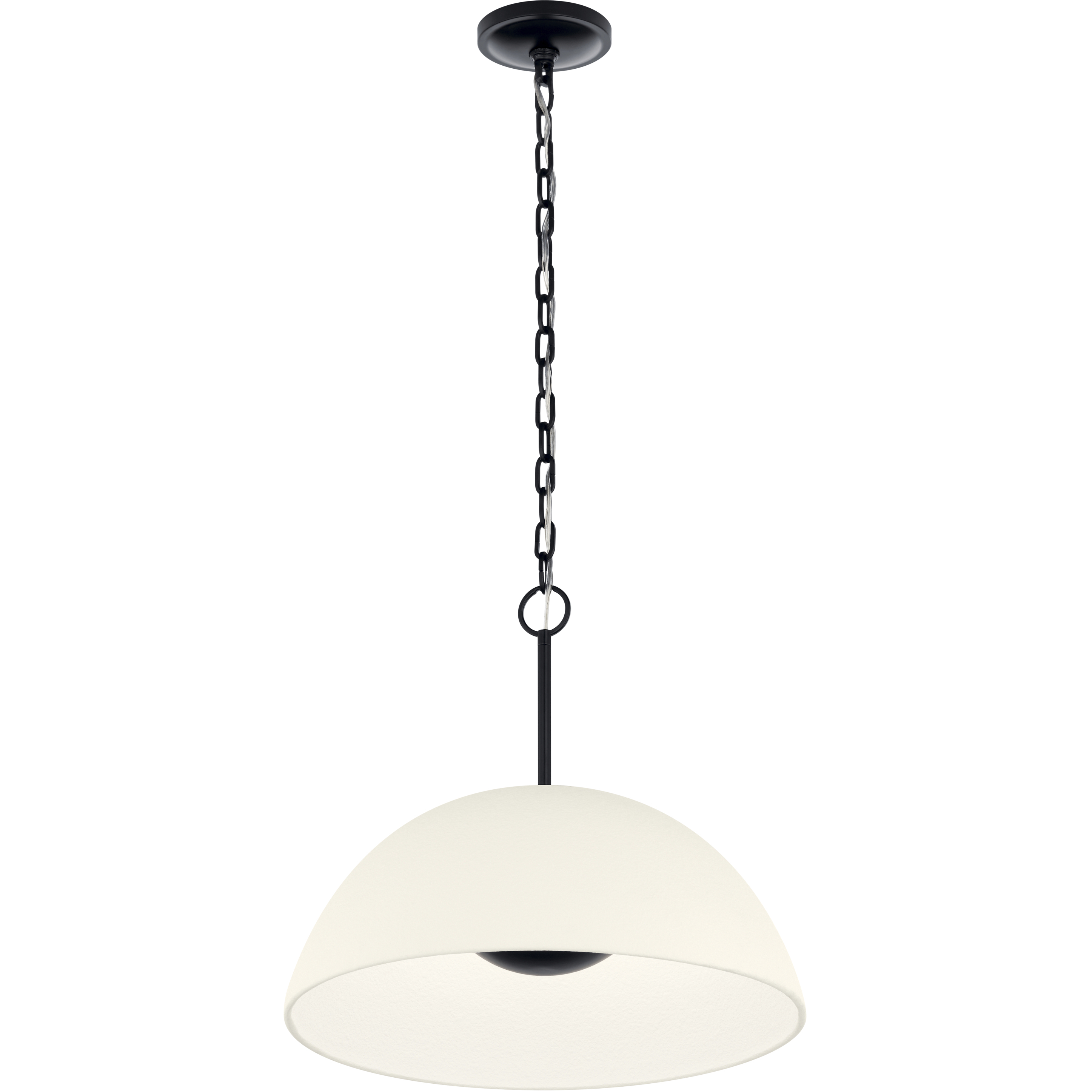 Mikale LED Black Pendant Ceiling Light