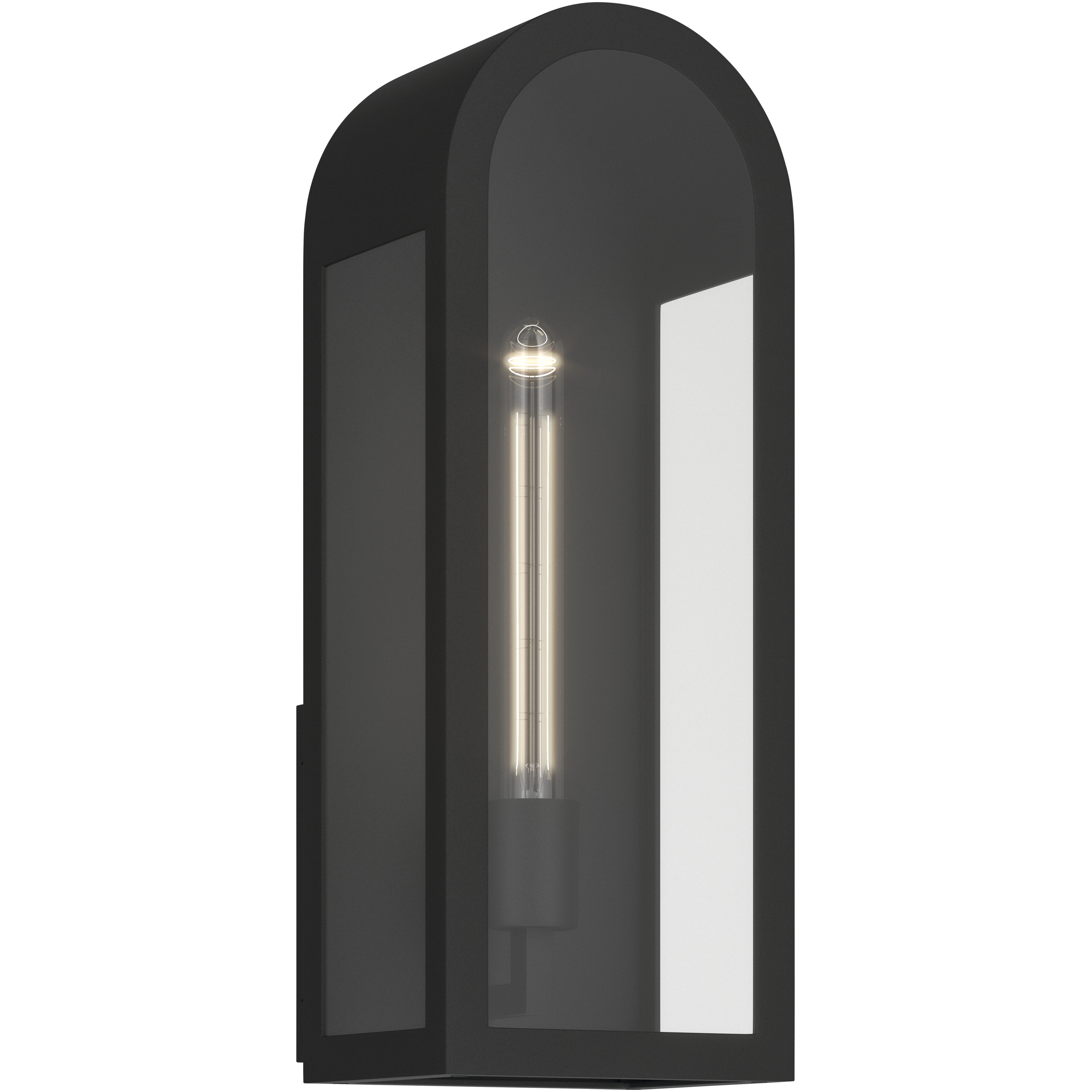 Marea 1 Light 17 inch Textured Black Outdoor Wall Light